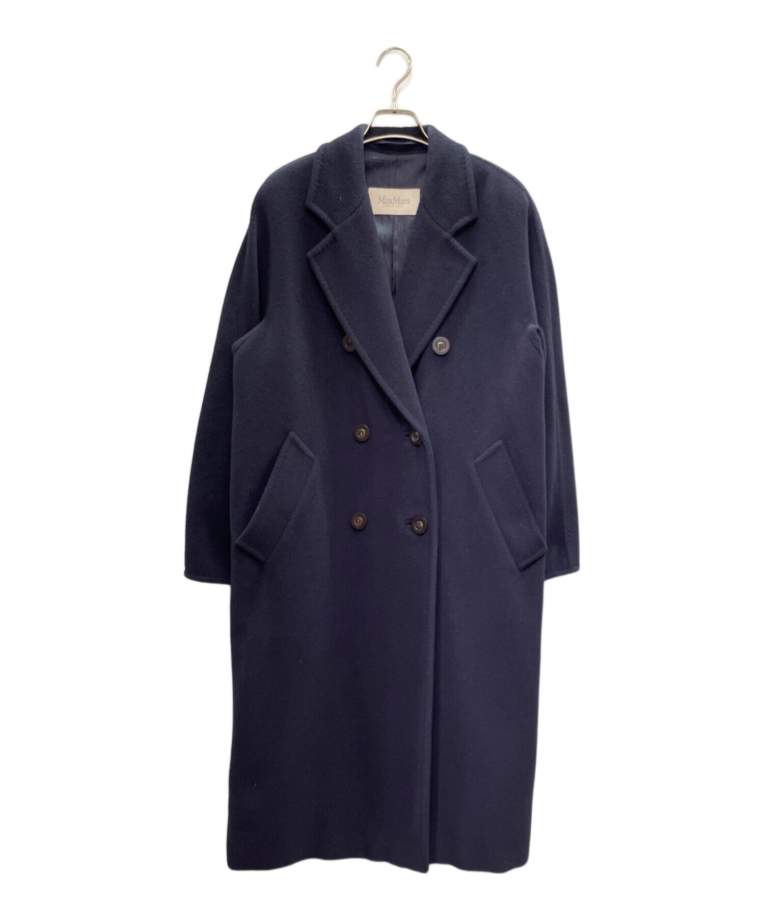 中古・古着通販】MaxMara (マックスマーラ) カシミヤ混 ロングコート