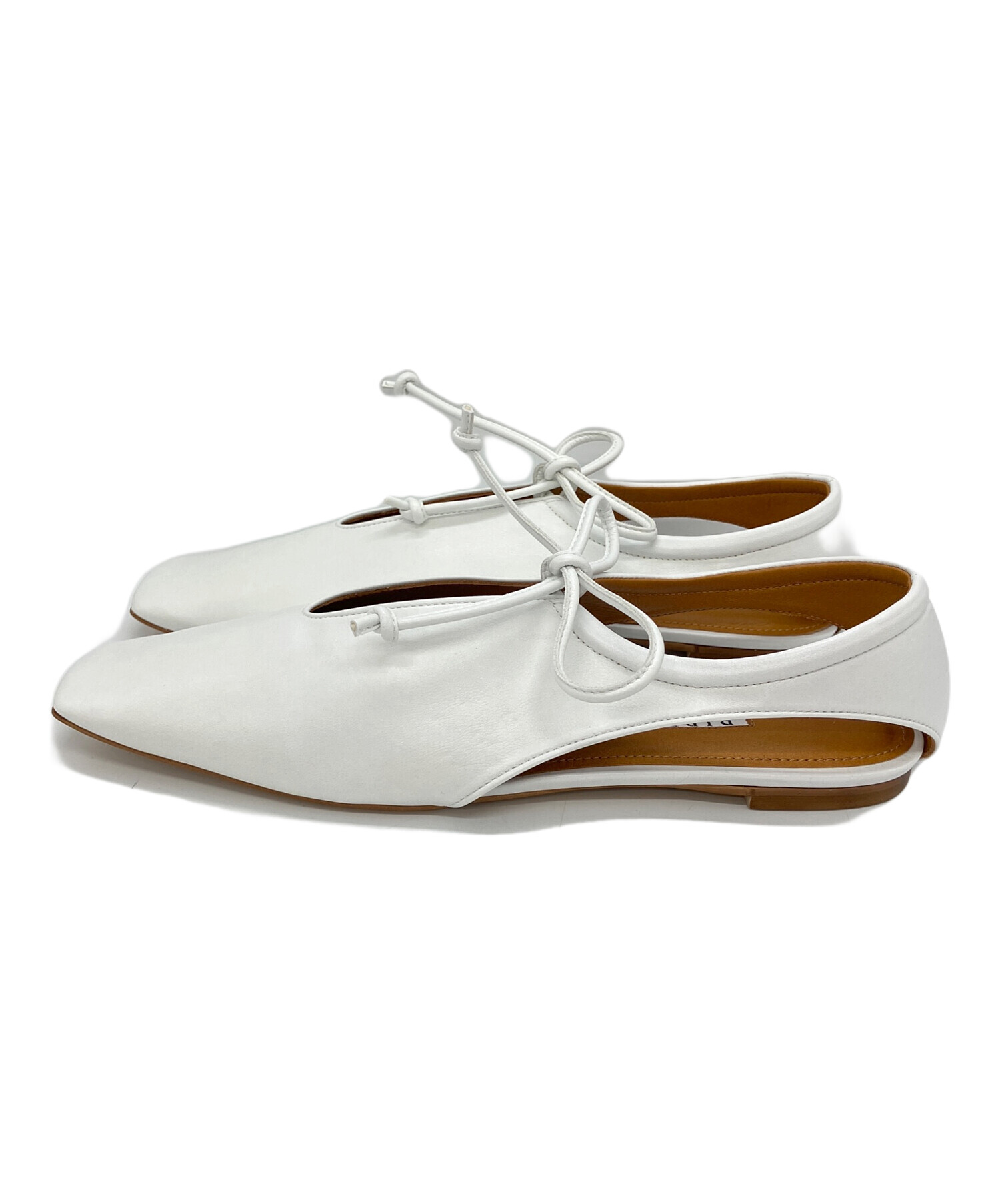 中古・古着通販】Pippichic (ピッピシック) フラットシューズ ホワイト