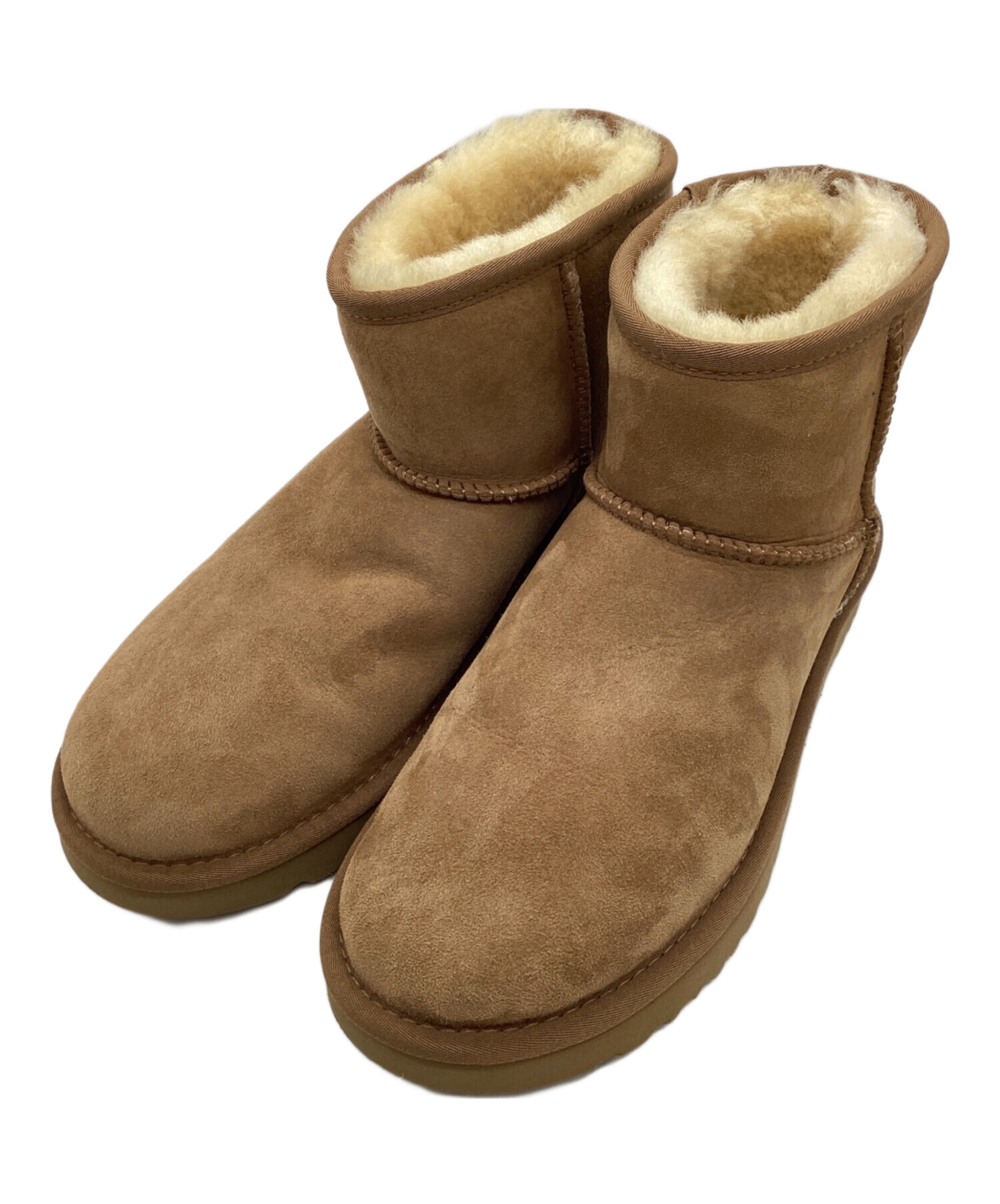 中古・古着通販】UGG (アグ) ムートンブーツ ベージュ サイズ:25