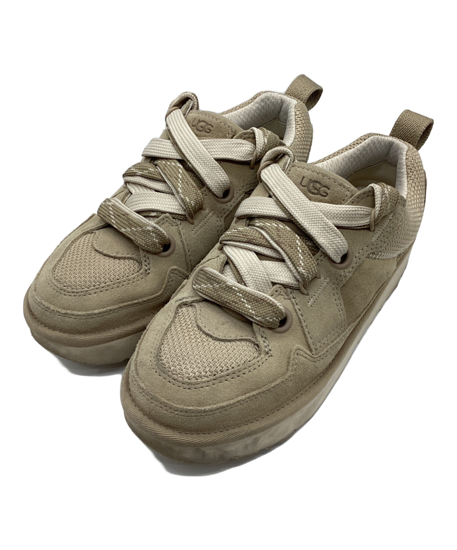 中古・古着通販】UGG (アグ) スニーカー ベージュ サイズ:24｜ブランド