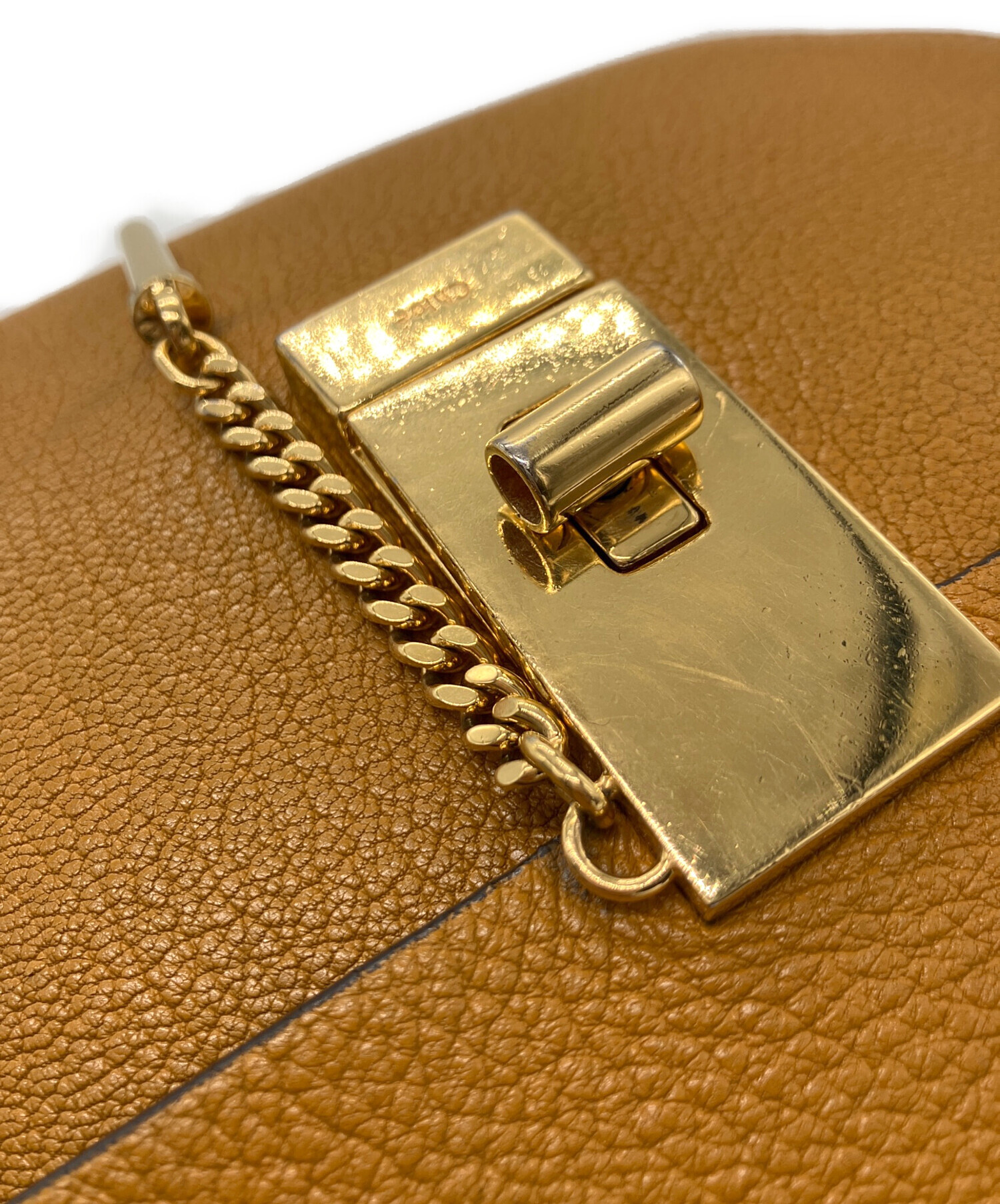 中古・古着通販】Chloe (クロエ) ドリュー チェーンショルダーバッグ