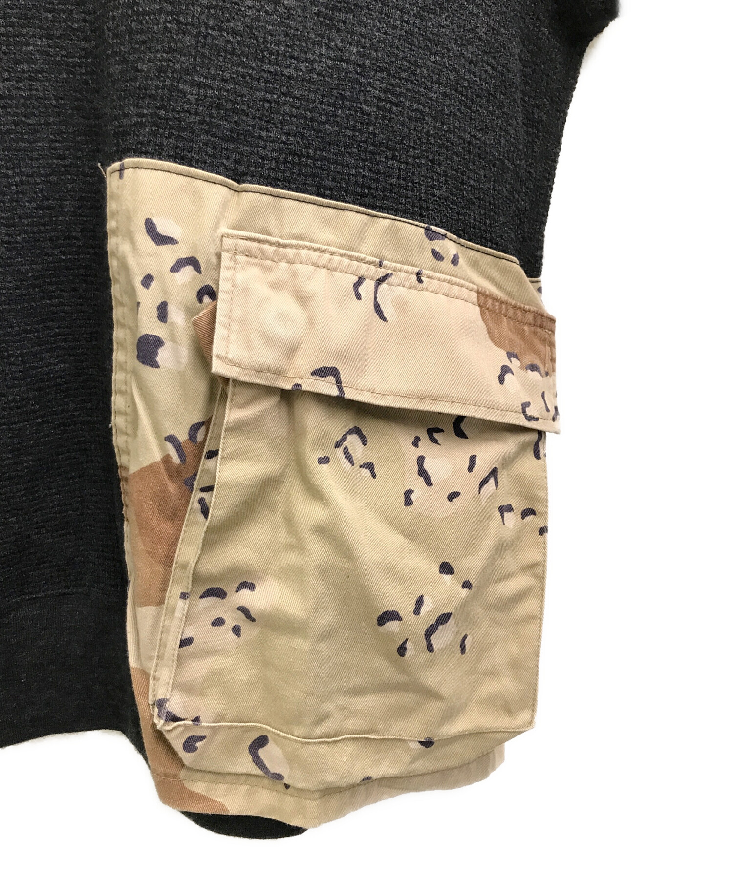 中古・古着通販】SUNSEA (サンシー) 22A06 Army Patch Thermal Turtle