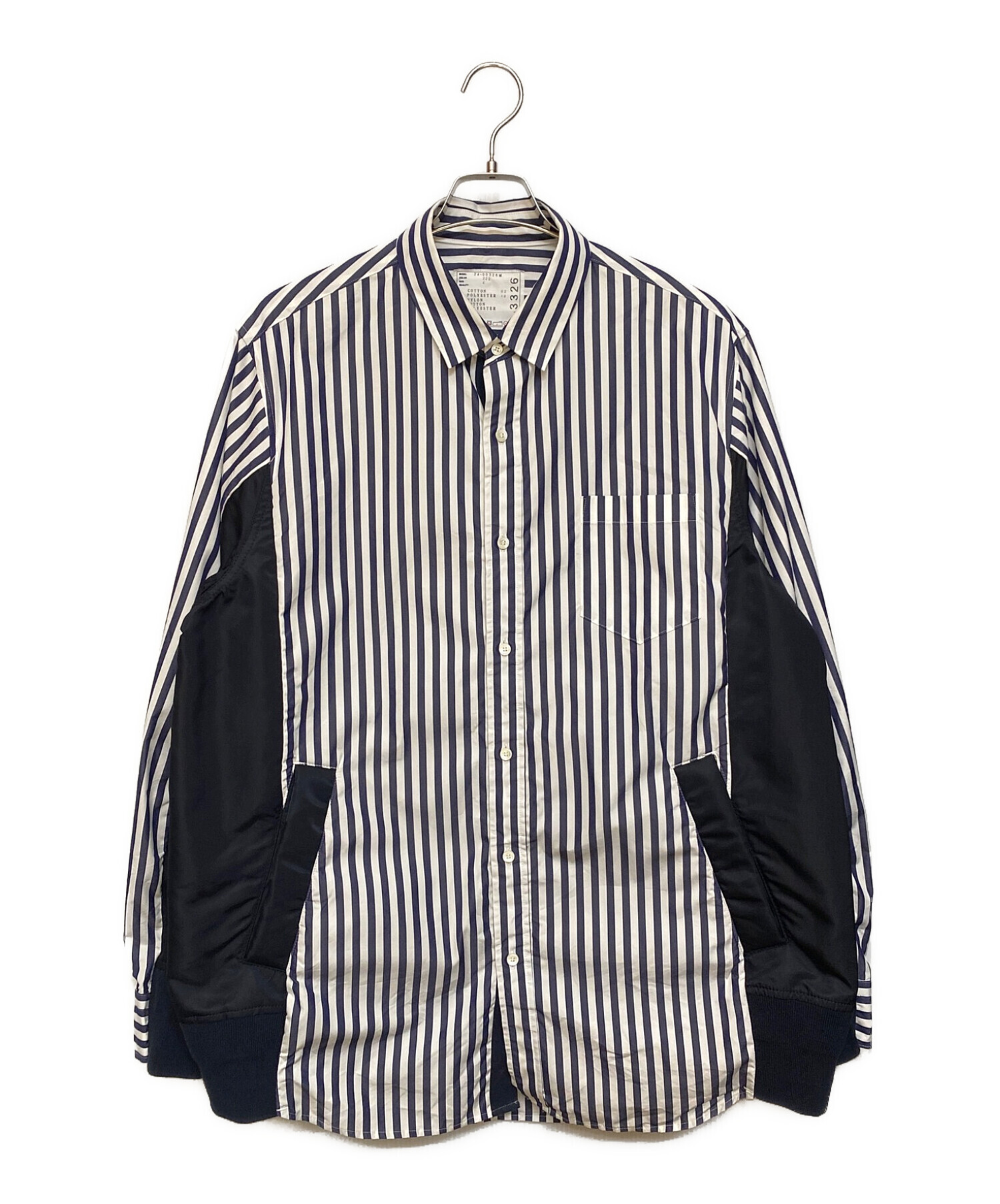 中古・古着通販】sacai (サカイ) 24SS Cotton Poplin Shirt(コットン