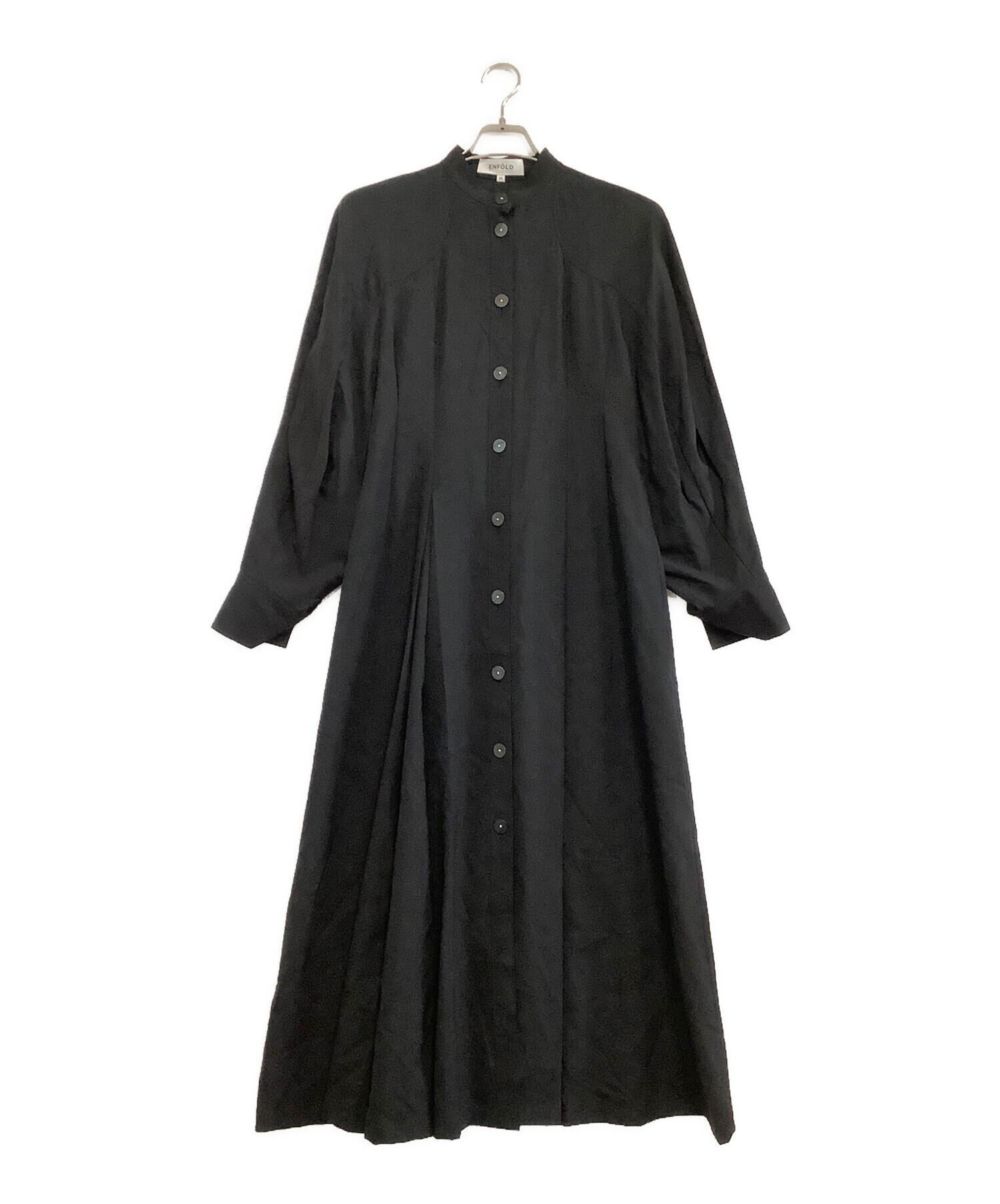 中古・古着通販】ENFOLD (エンフォルド) ワンピース ブラック サイズ