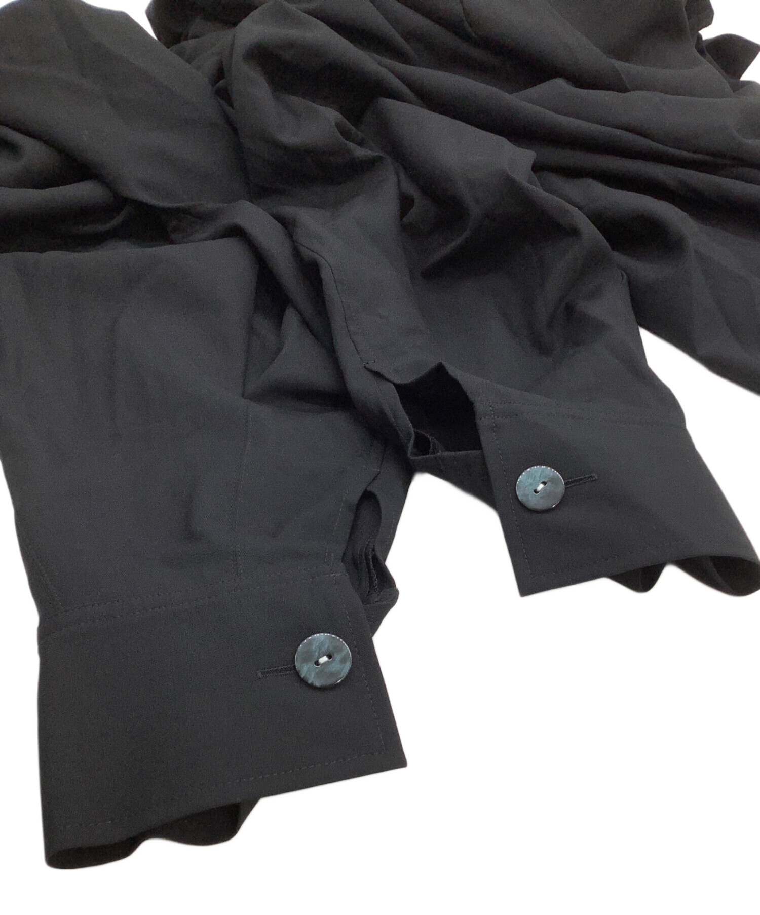 中古・古着通販】ENFOLD (エンフォルド) ワンピース ブラック サイズ