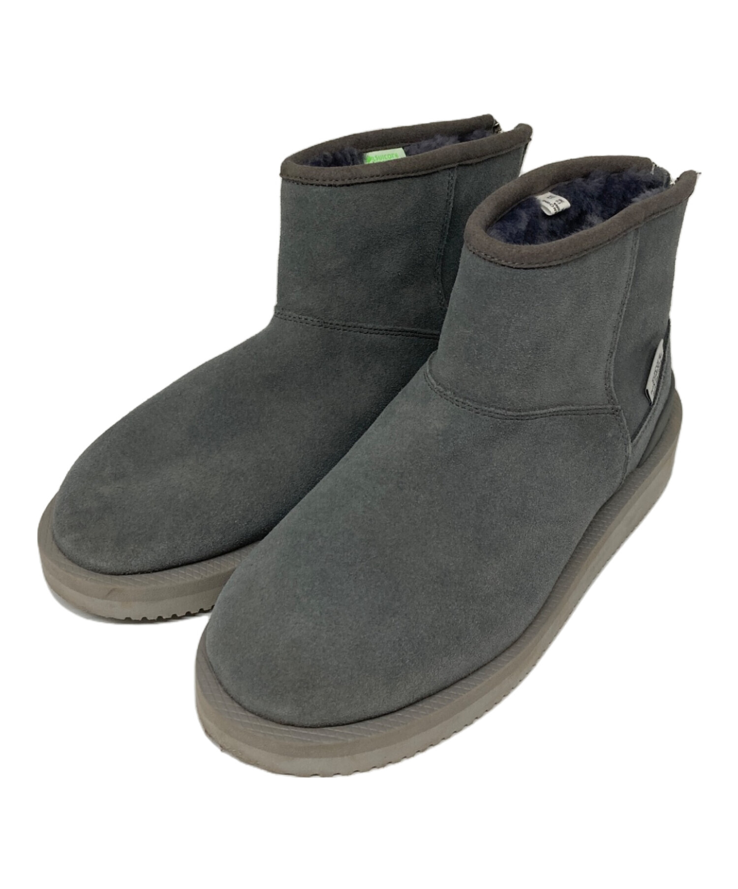 中古・古着通販】suicoke (スイコック) ムートンブーツ グレー サイズ