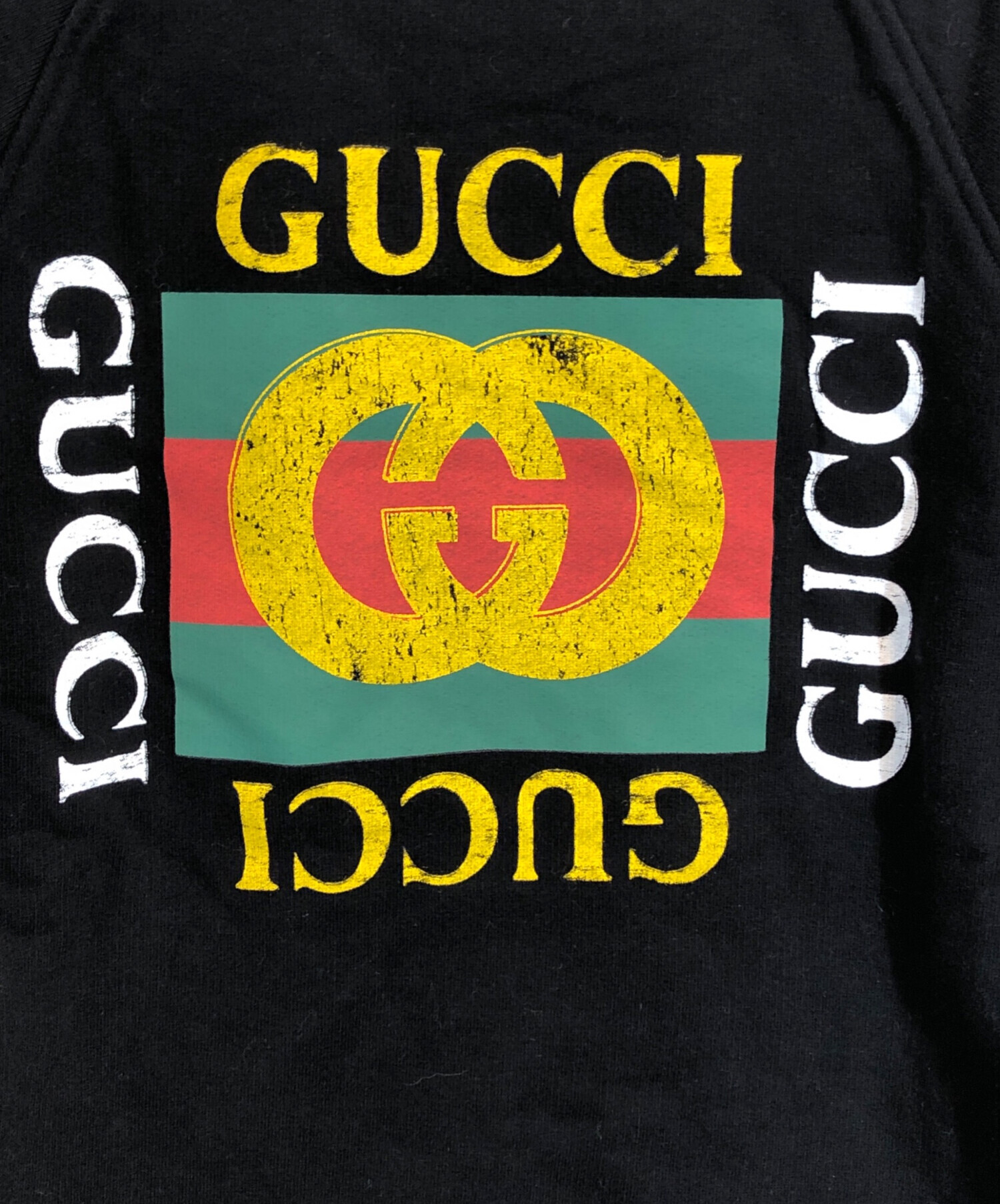 中古・古着通販】GUCCI (グッチ) GUCCI ロゴ スウェットシャツ