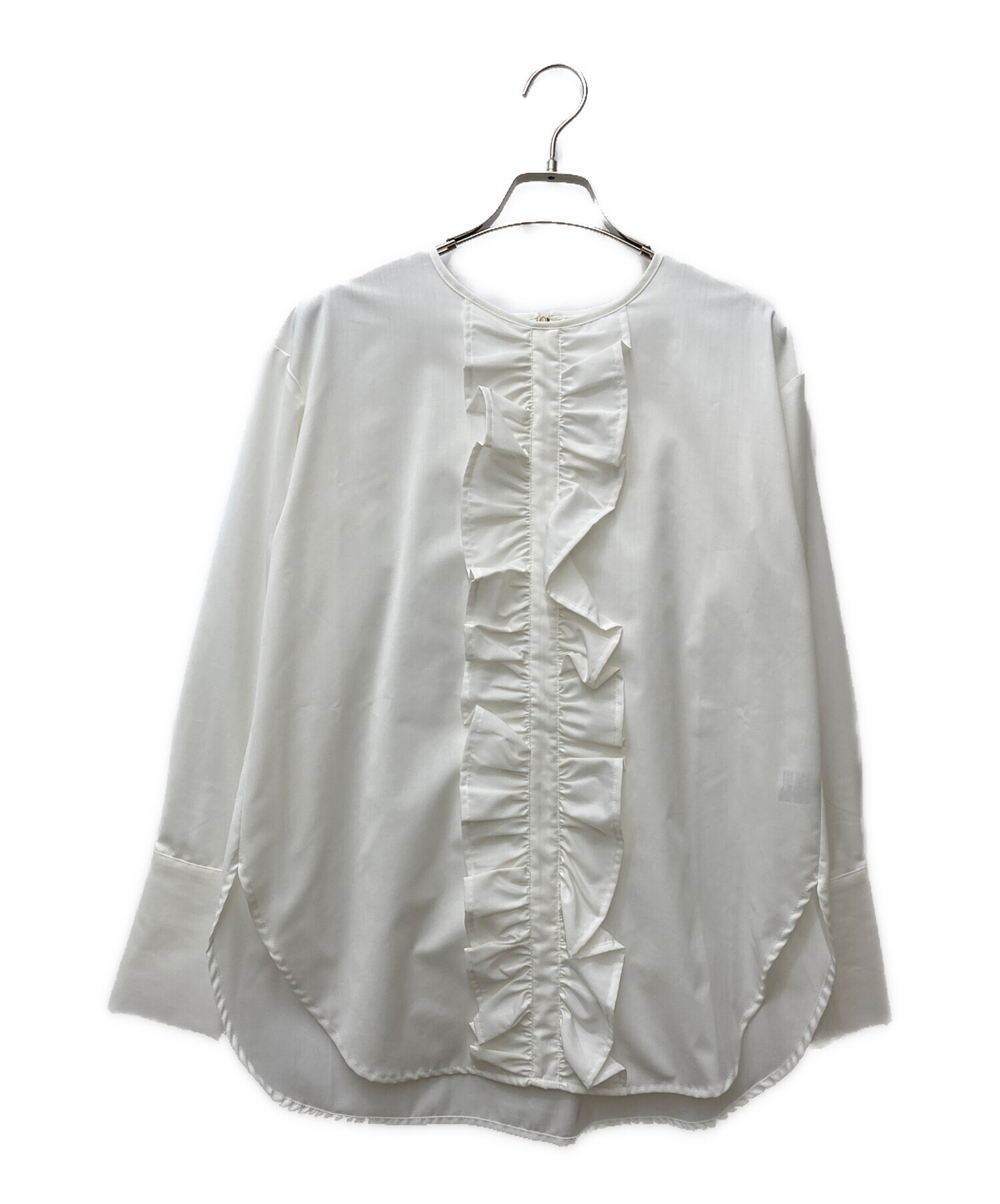 中古・古着通販】maison de Dolce. (メゾンドドルチェ) フリルブラウス