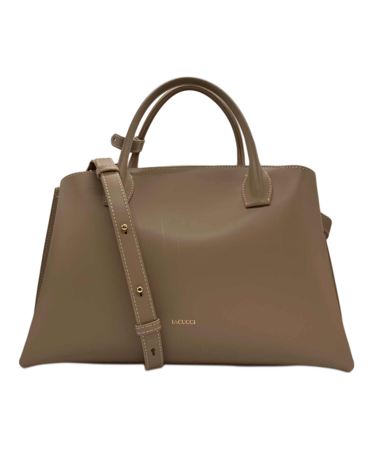 中古・古着通販】IACUCCI (イアクッチ) 2WAYバッグ ベージュ｜ブランド