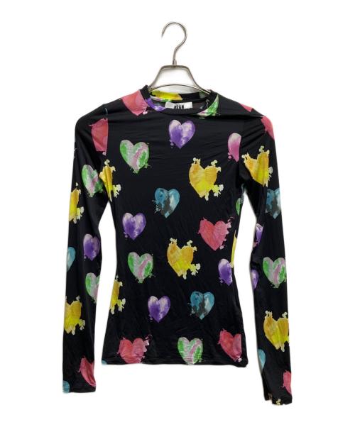 中古・古着通販】MSGM (エムエスジーエム) マルチハートロングスリーブ