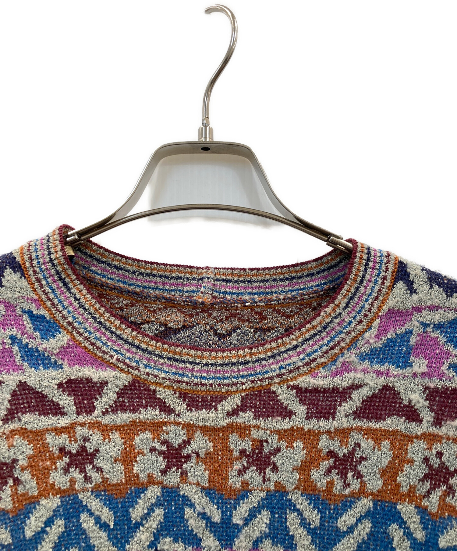 中古・古着通販】MISSONI SPORTS (ミッソーニスポーツ) 総柄ニット