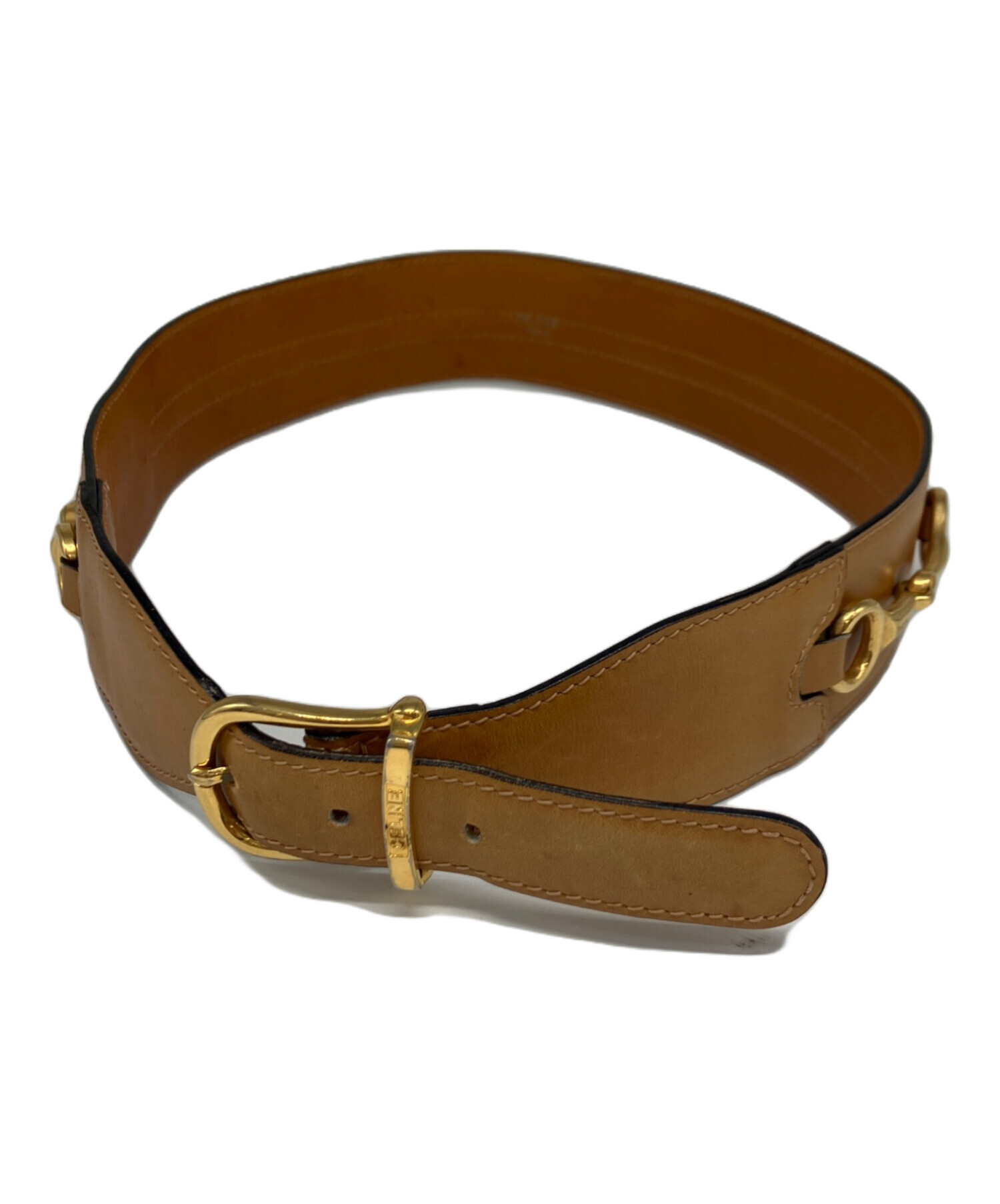 中古・古着通販】CELINE (セリーヌ) ヴィンテージホースビットレザー