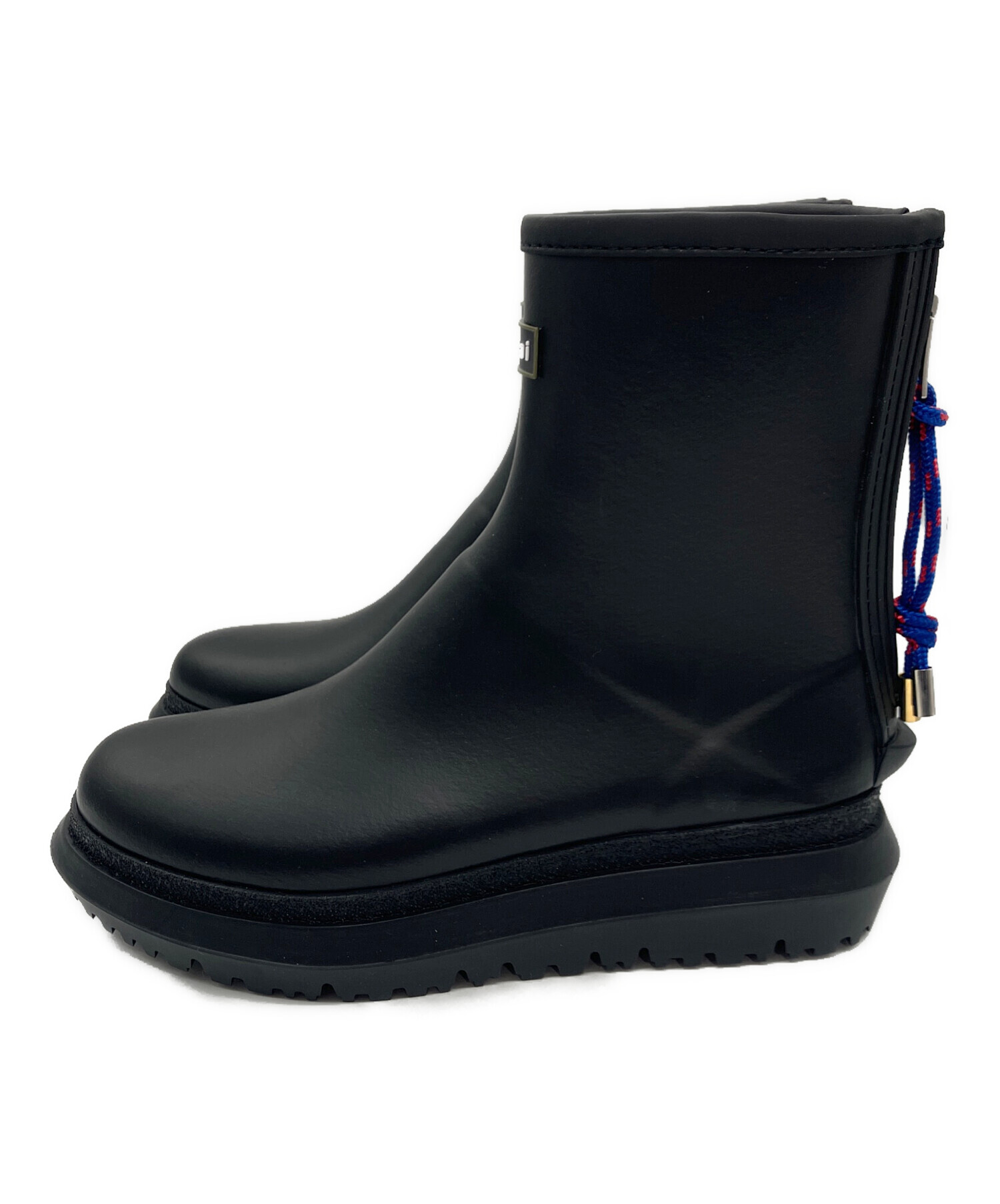 中古・古着通販】sacai (サカイ) Rubber Boots レインブーツ ブラック