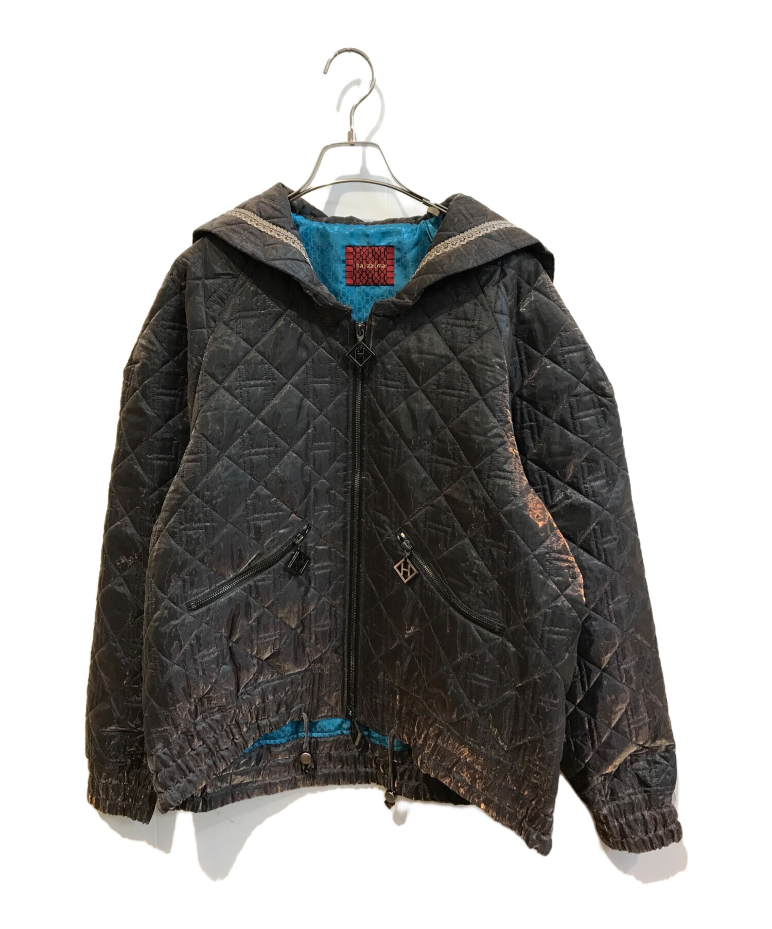 中古・古着通販】hazama (ハザマ) 夜空に駆ける透明彩度のキルティング