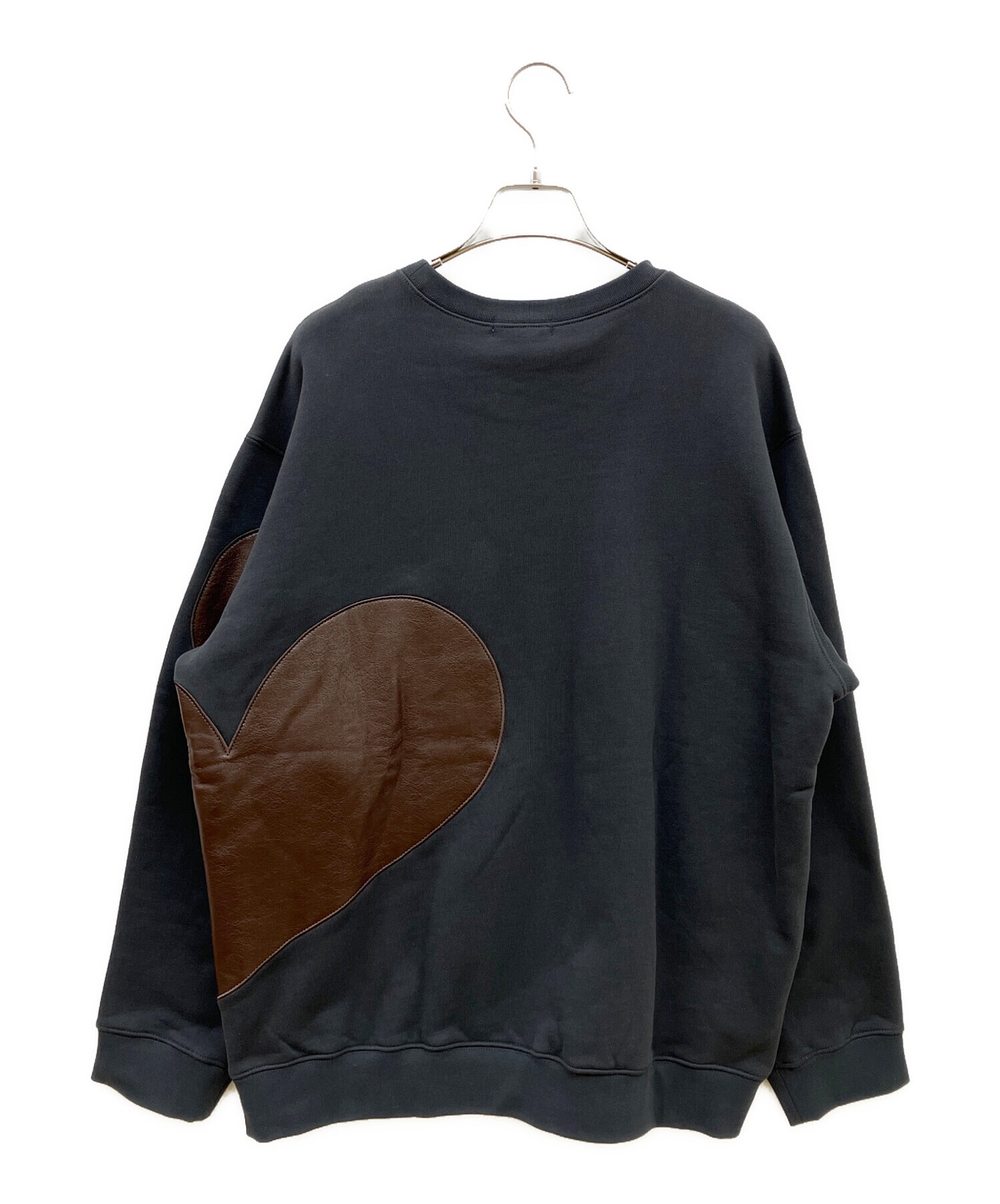 中古・古着通販】NKNIT (ンニット) Heart Pattern Pullover Sweat