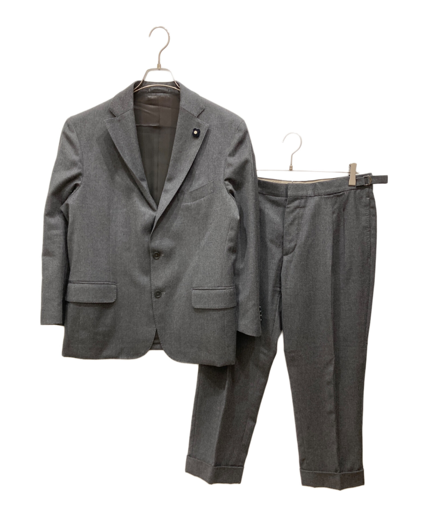 LARDINI ラルディーニ セットアップ スーツ グレー 灰 44 S相当