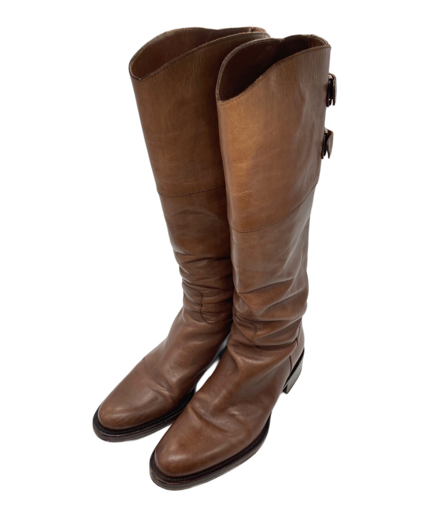 中古・古着通販】SARTORE (サルトル) ジョッキーブーツ ブラウン