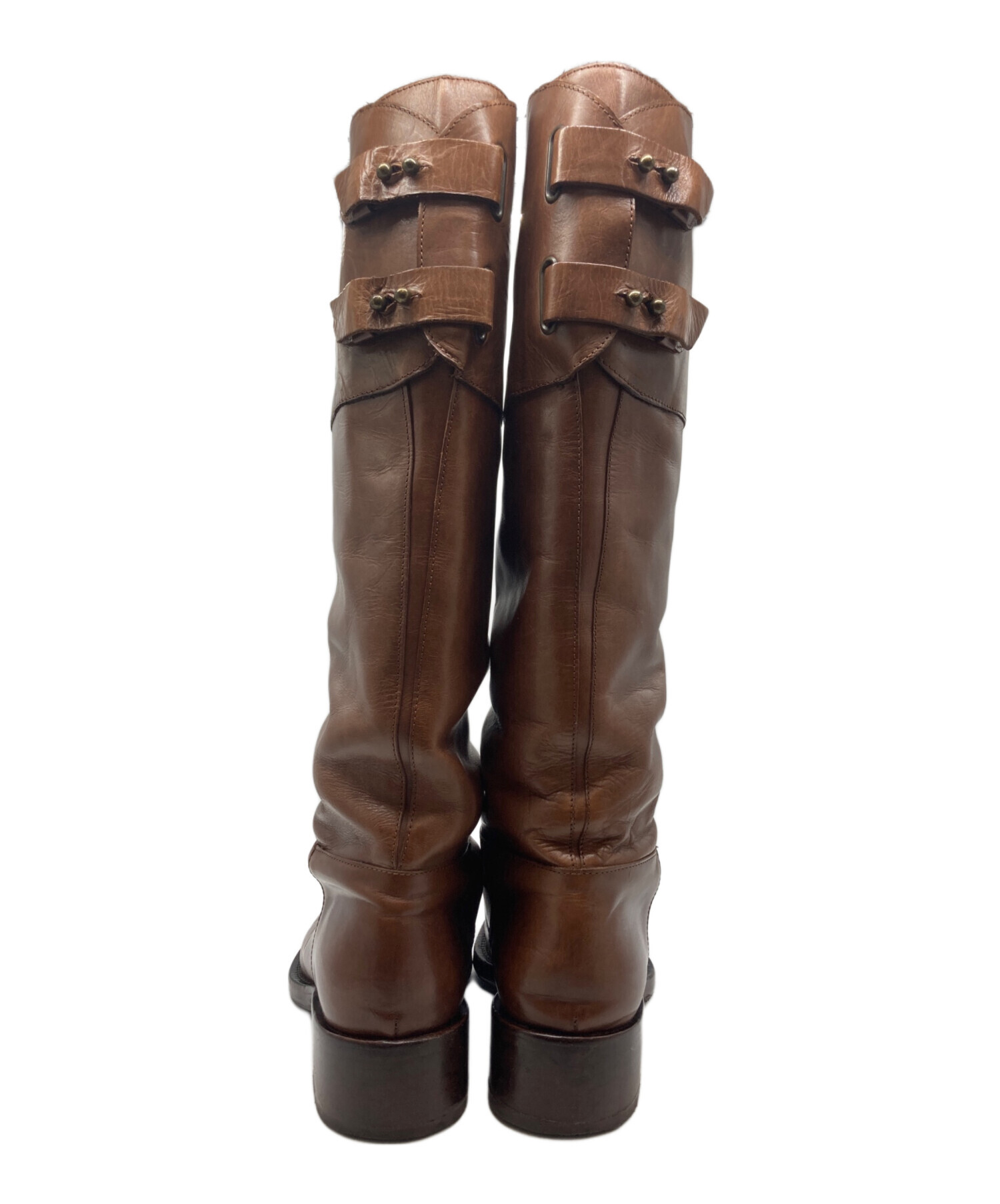 中古・古着通販】SARTORE (サルトル) ジョッキーブーツ ブラウン