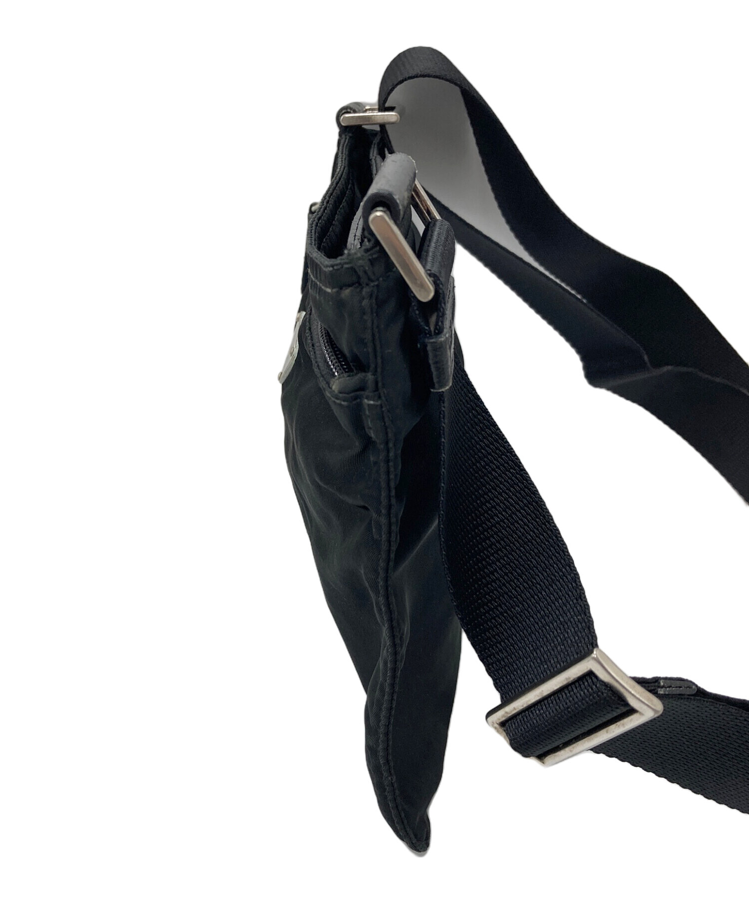 中古・古着通販】PRADA (プラダ) ナイロンショルダーバッグ サコッシュ