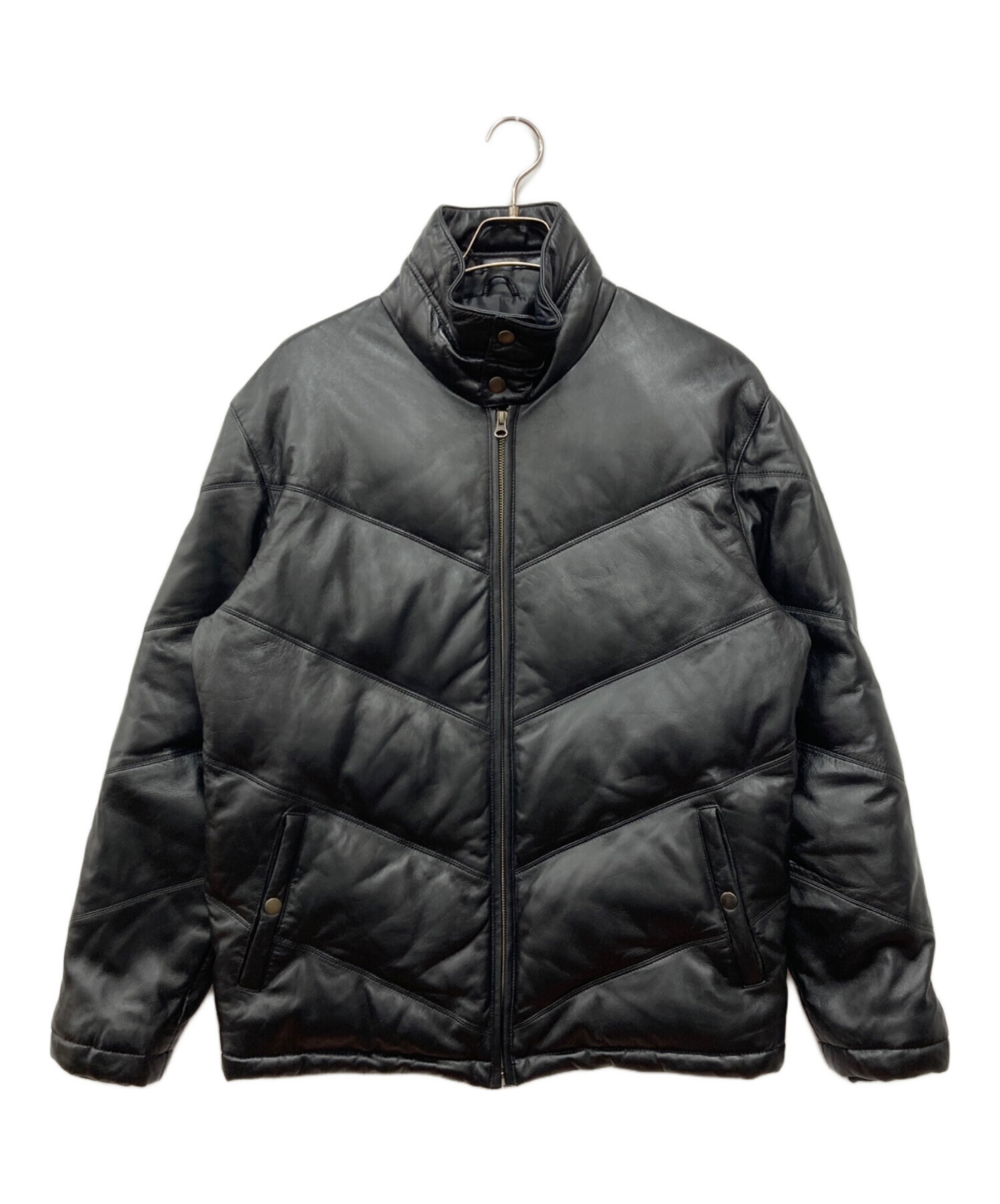 中古・古着通販】LICORICE (リコリス) レザーダウンジャケット