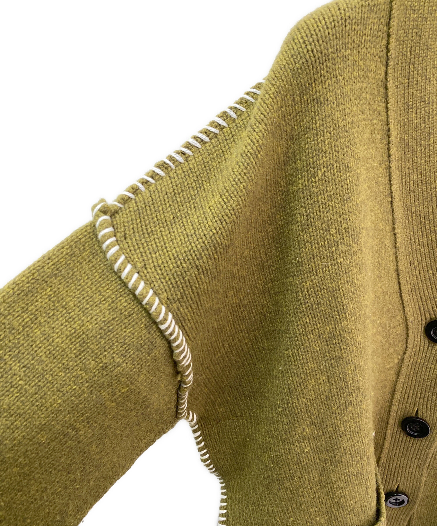 中古・古着通販】nagonstans (ナゴンスタンス) BOXウールオーバー