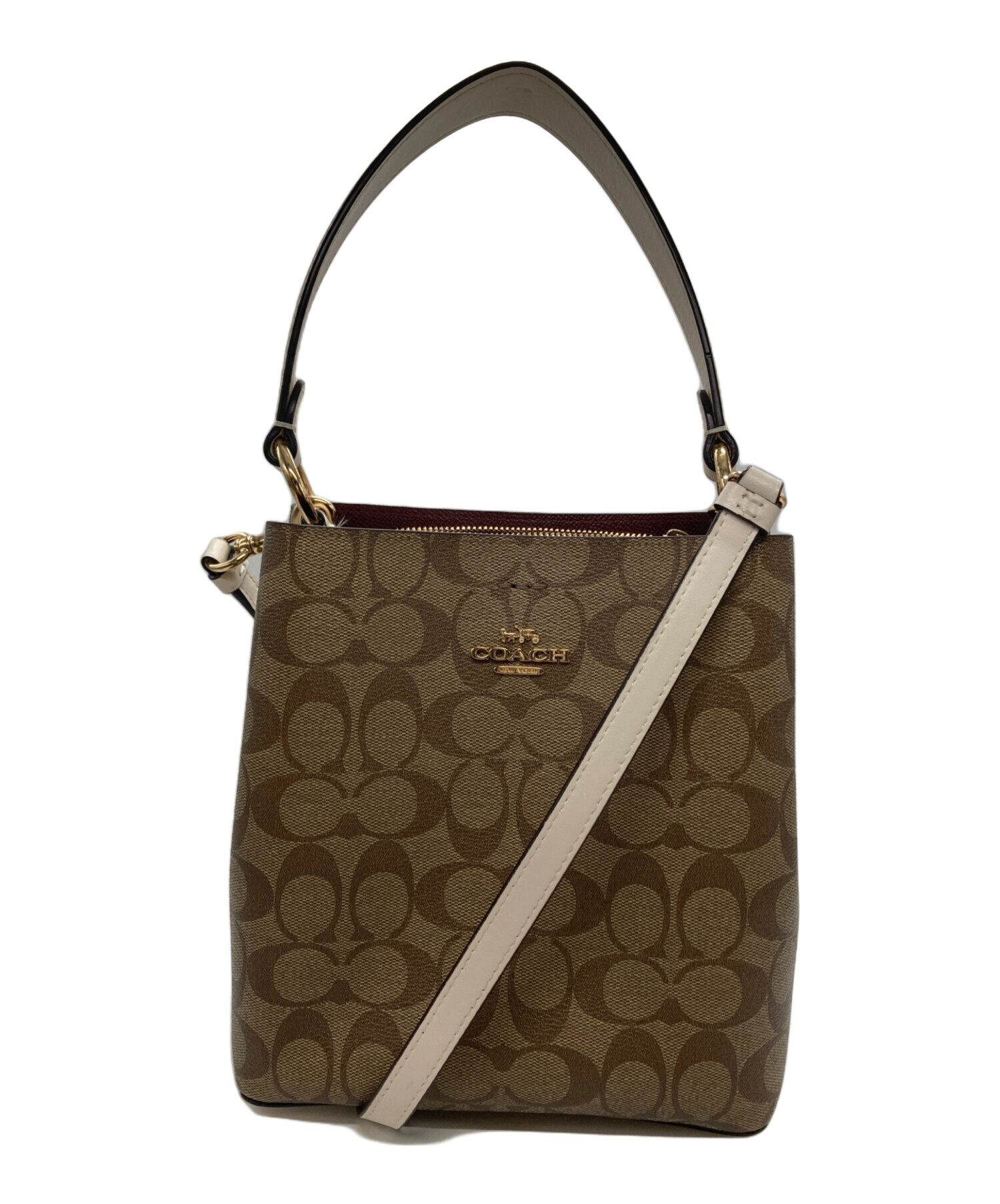 中古・古着通販】COACH (コーチ) スモール タウン バケット バッグ