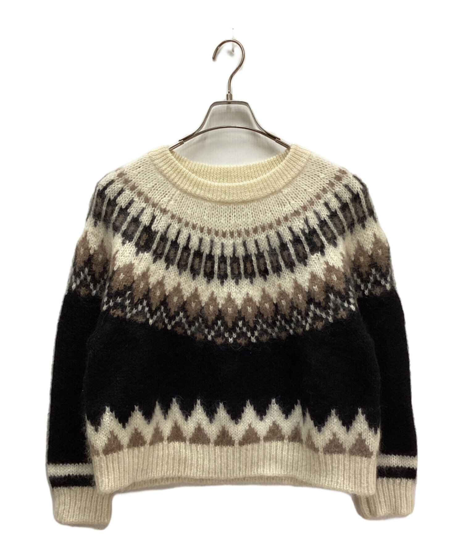 中古・古着通販】BATONER (バトナ―) モヘアウールアルパカノルディック