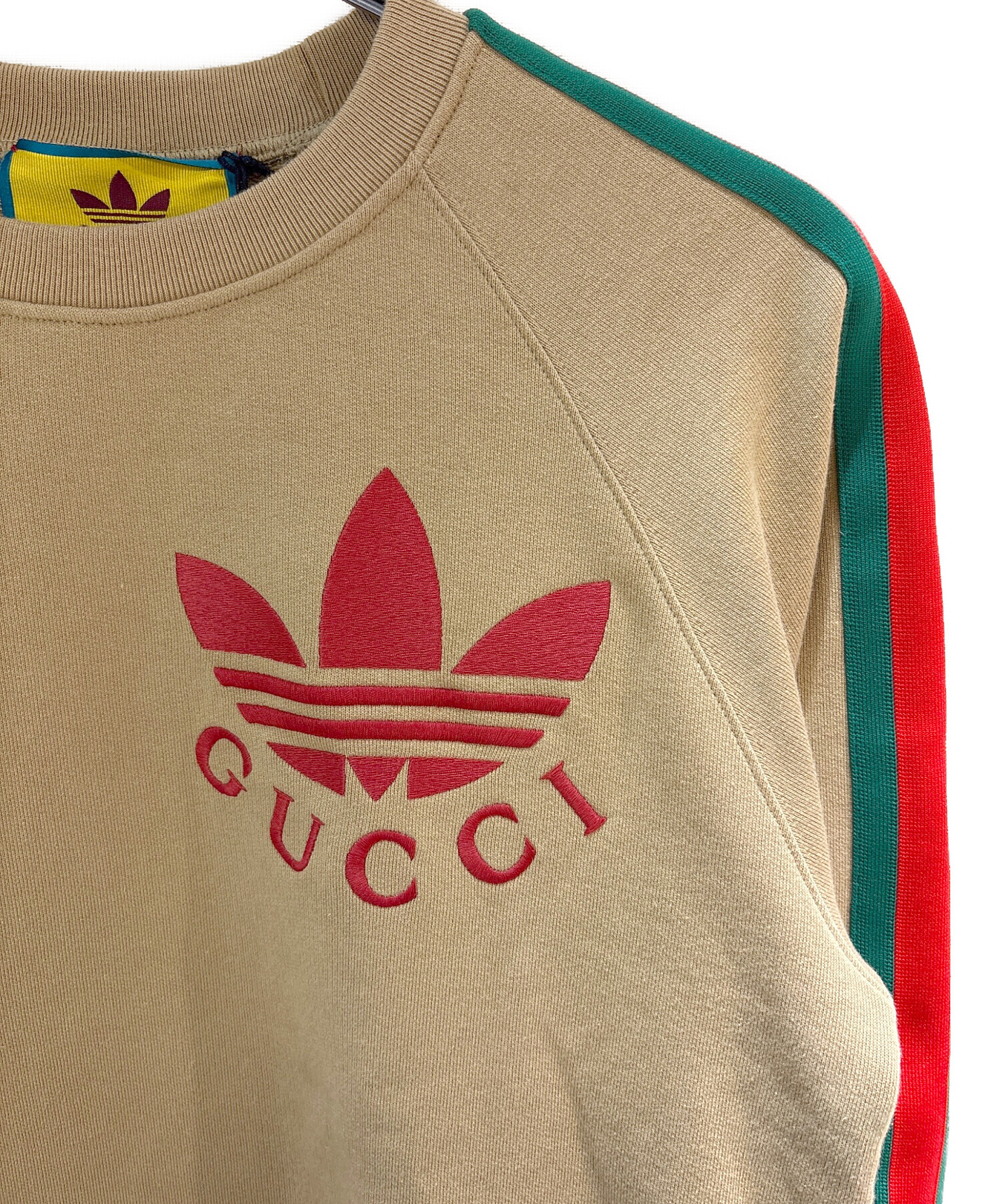 中古・古着通販】GUCCI (グッチ) adidas (アディダス) サイドライン