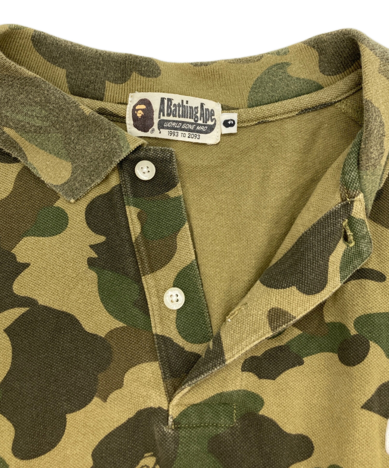 中古・古着通販】A BATHING APE (ア ベイシング エイプ) ポロシャツ