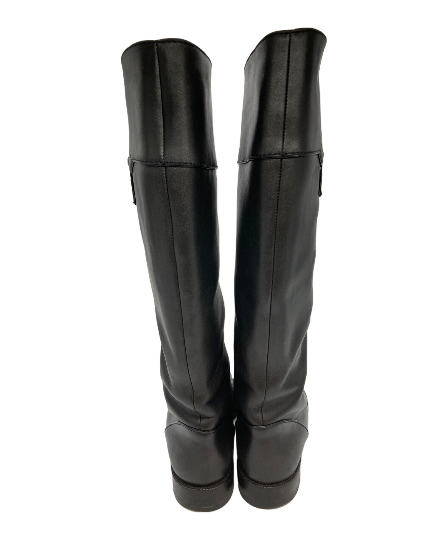 中古・古着通販】LOUIS VUITTON (ルイ ヴィトン) レザーロングブーツ