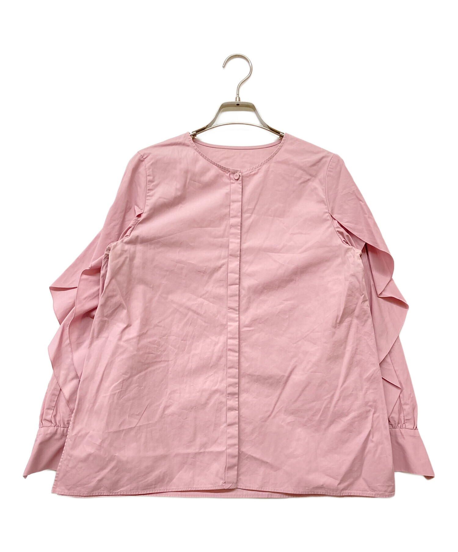 中古・古着通販】ANAYI (アナイ) コンパクトコットンラッフルソデ