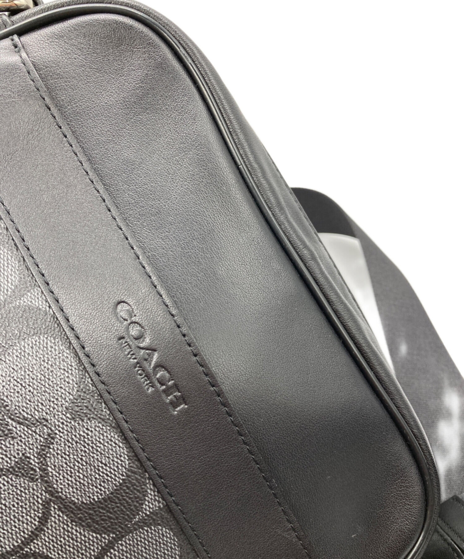 中古・古着通販】COACH (コーチ) シグネチャーPVC レザークロスボディ