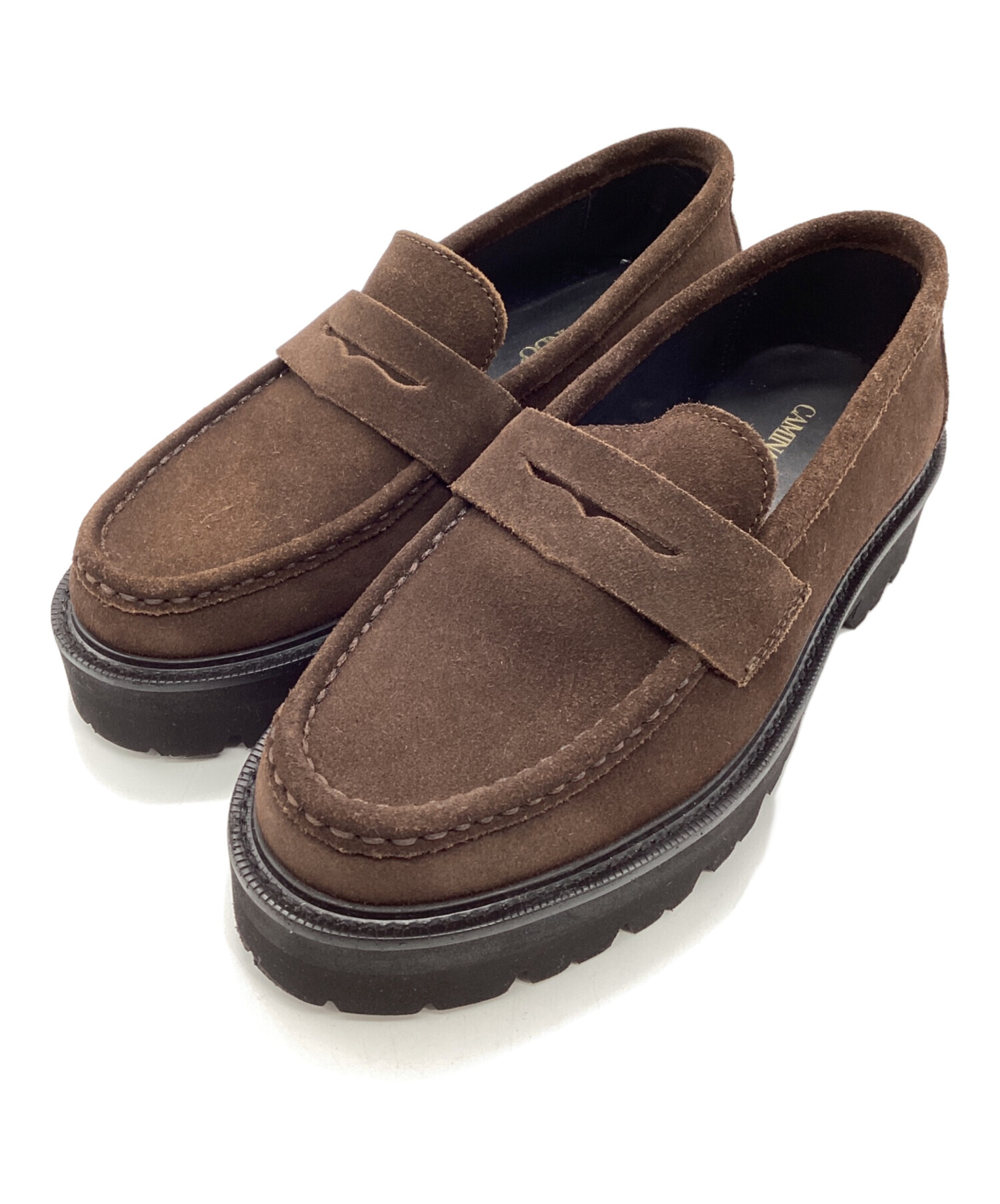 中古・古着通販】Caminando (カミナンド) スウェードローファー