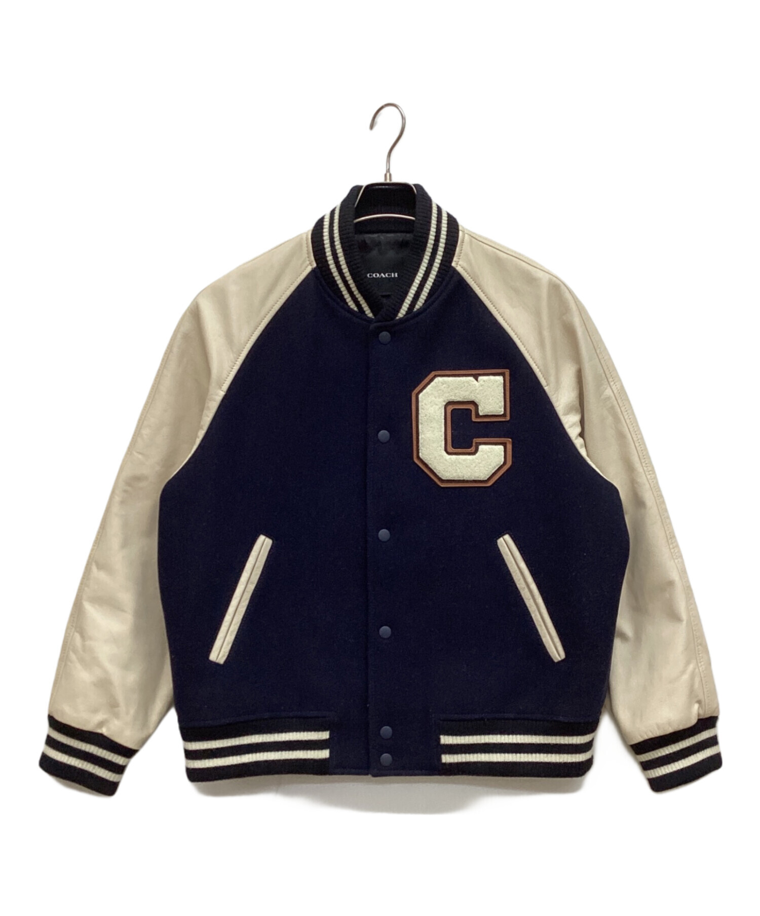 中古・古着通販】COACH (コーチ) ヴァーシティ ジャケット スタジャン