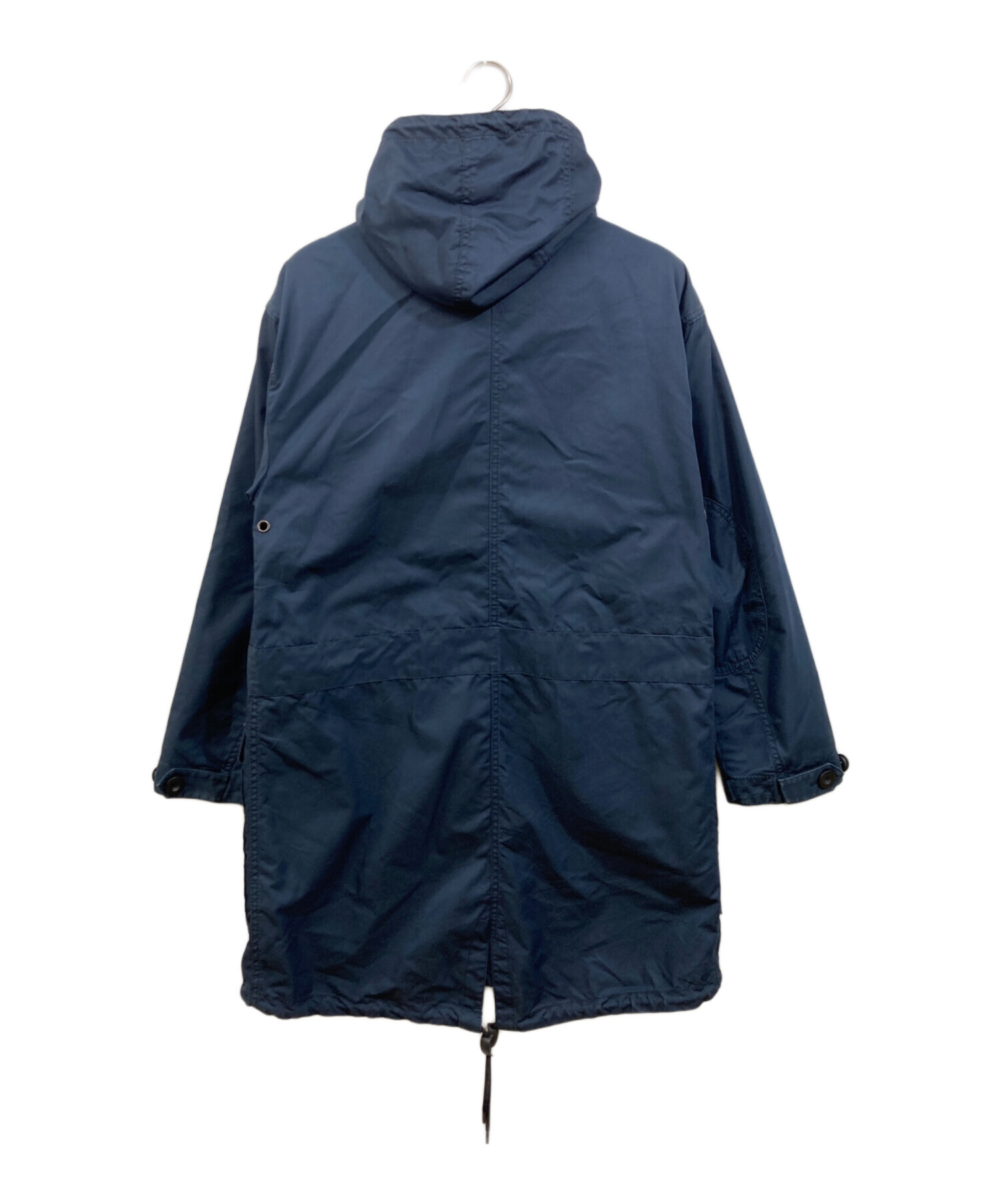 中古・古着通販】COACH (コーチ) モッズコート ネイビー サイズ:S