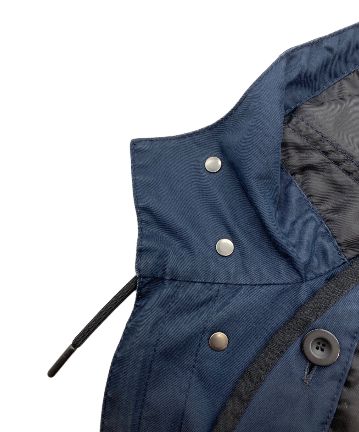 中古・古着通販】COACH (コーチ) モッズコート ネイビー サイズ:S