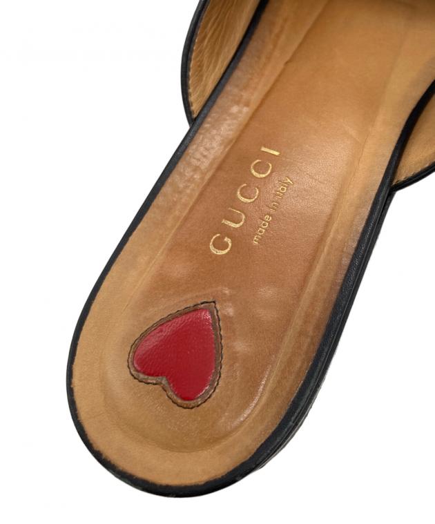 中古・古着通販】GUCCI (グッチ) プリンスタウン ブラック サイズ:38