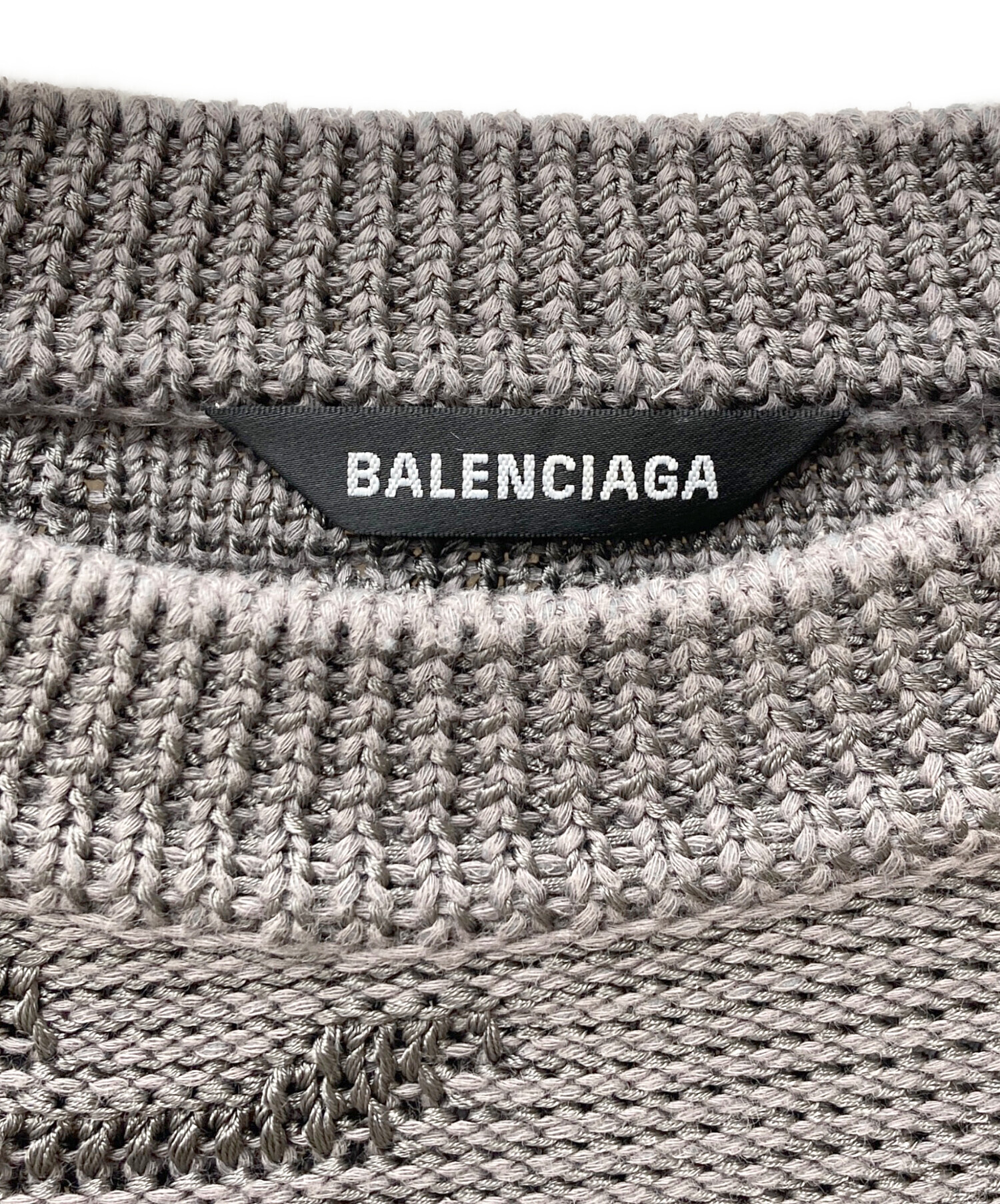 中古・古着通販】BALENCIAGA (バレンシアガ) BBロゴニットセーター