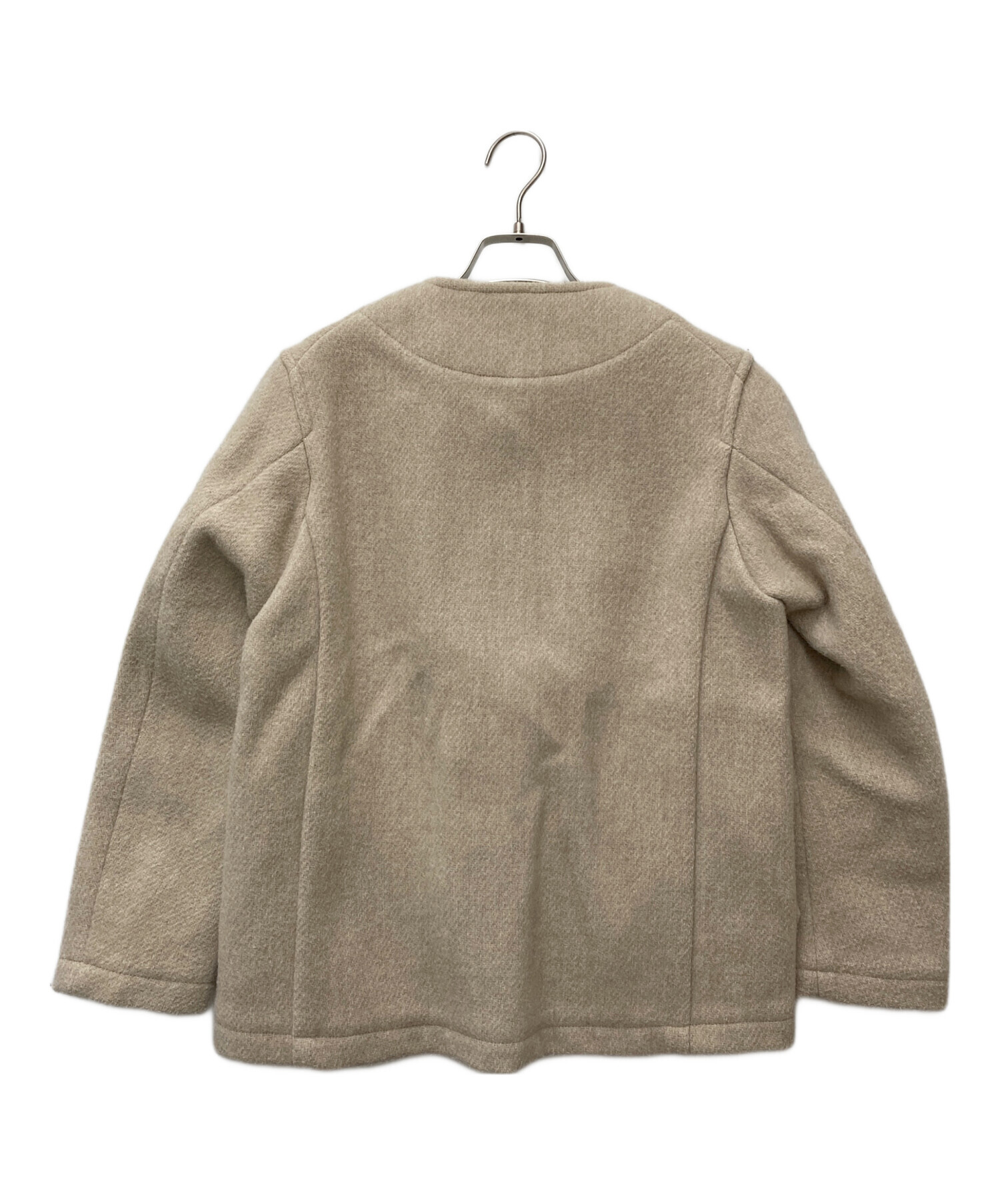 中古・古着通販】DANTON (ダントン) ウールモッサ ノーカラー