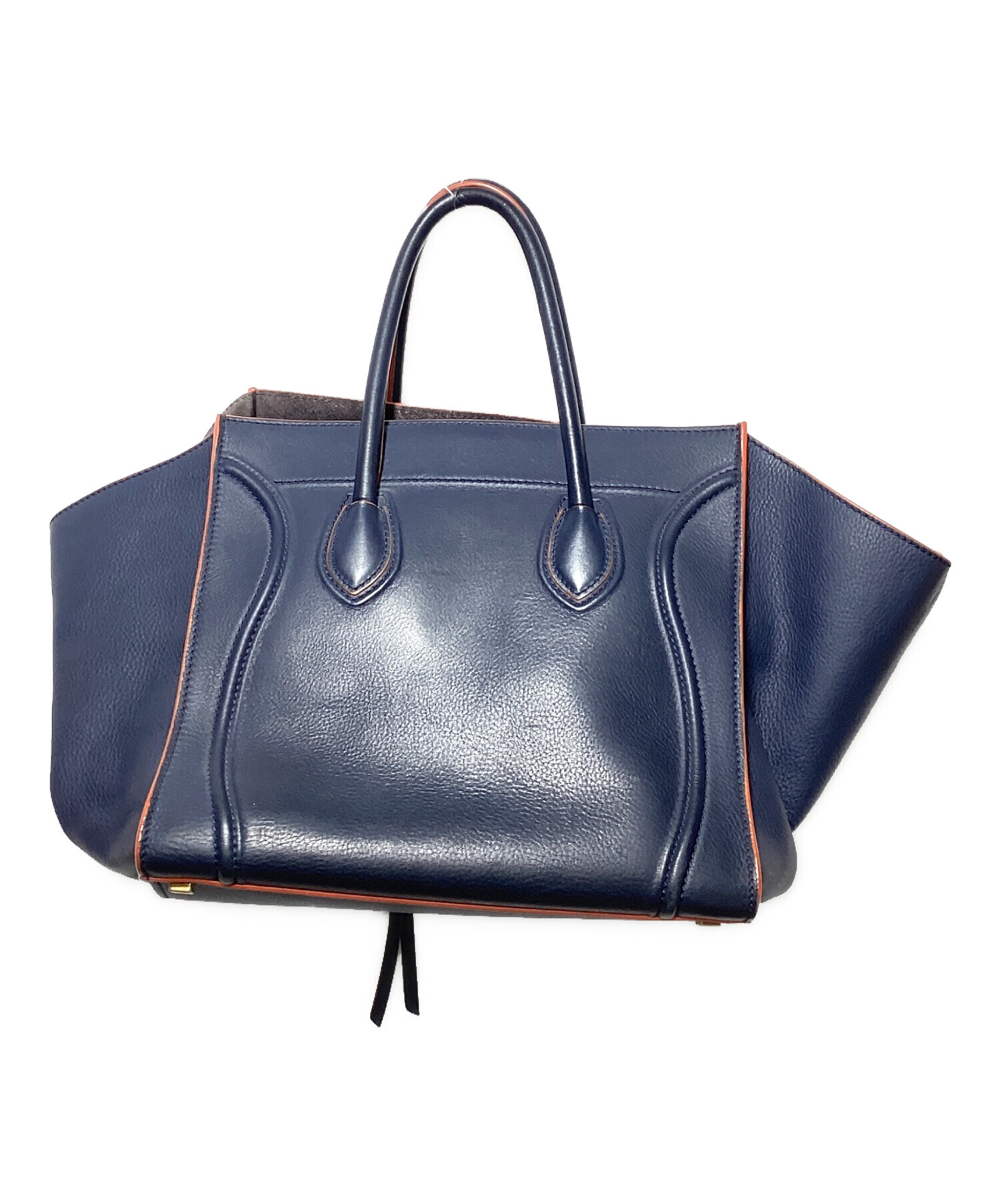 中古・古着通販】CELINE (セリーヌ) ショルダーバッグ ネイビー