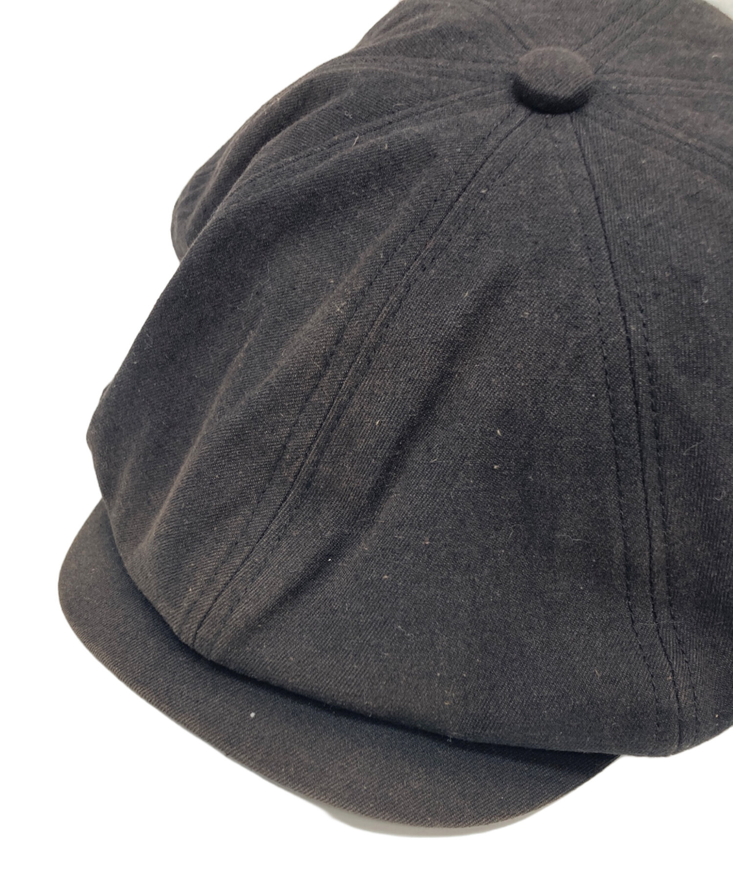 未使用】THE.H.W.DOG&CO キャスケット コットンリネン ブラック 未使用