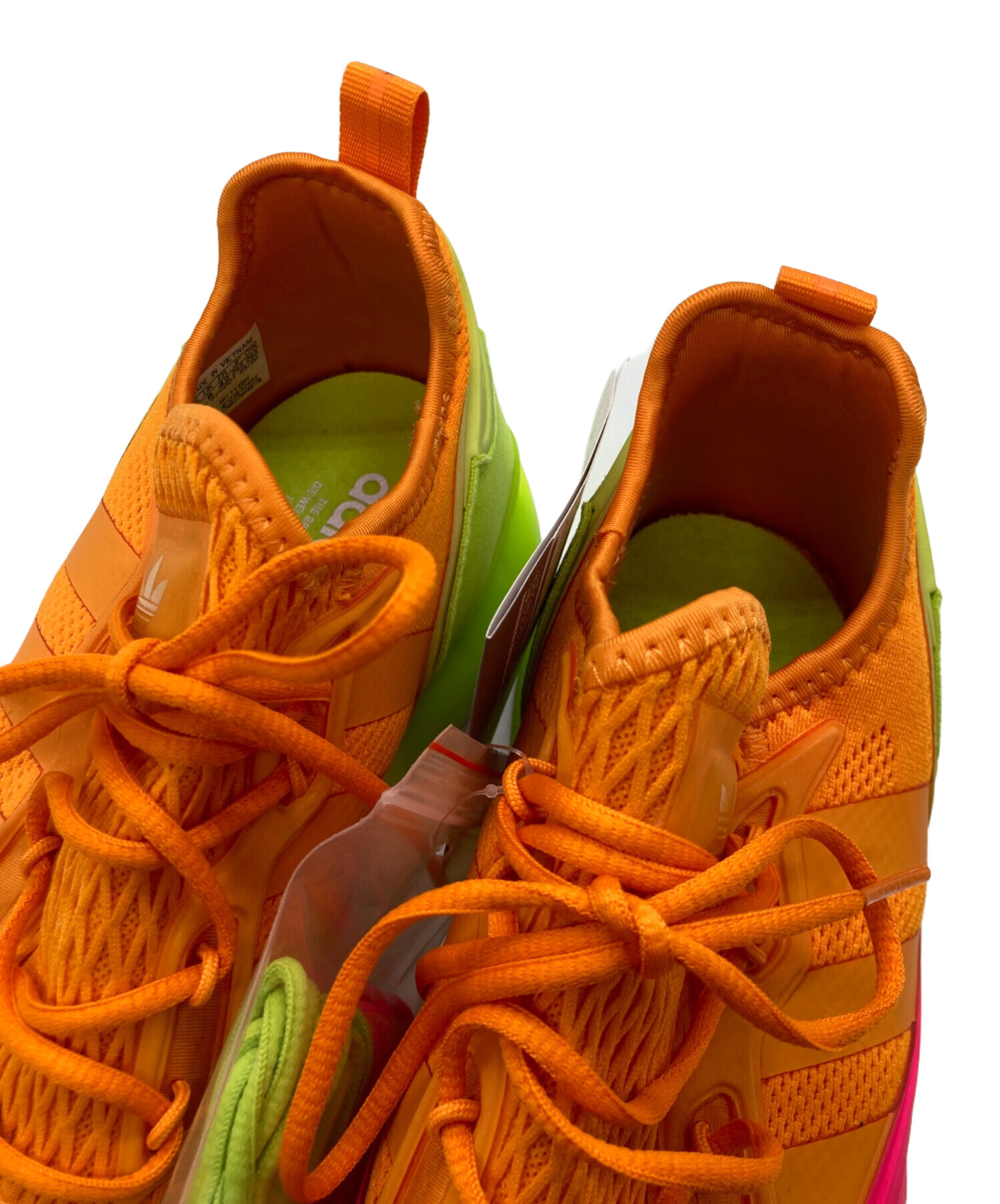 中古・古着通販】adidas ZX 2K BOOST “White/Bright Orange/Semi Solar