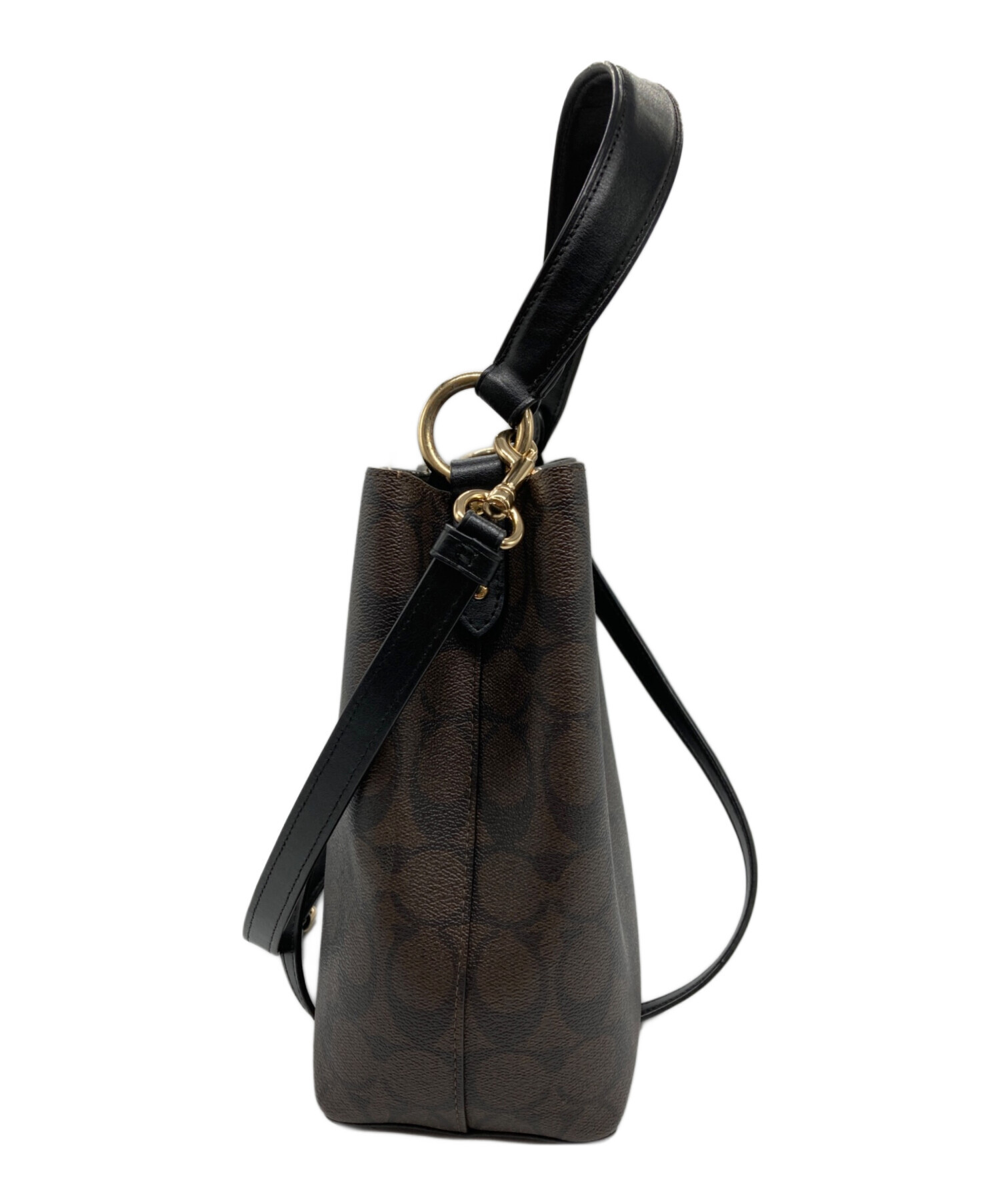 中古・古着通販】COACH (コーチ) スモール タウン バケット バッグ