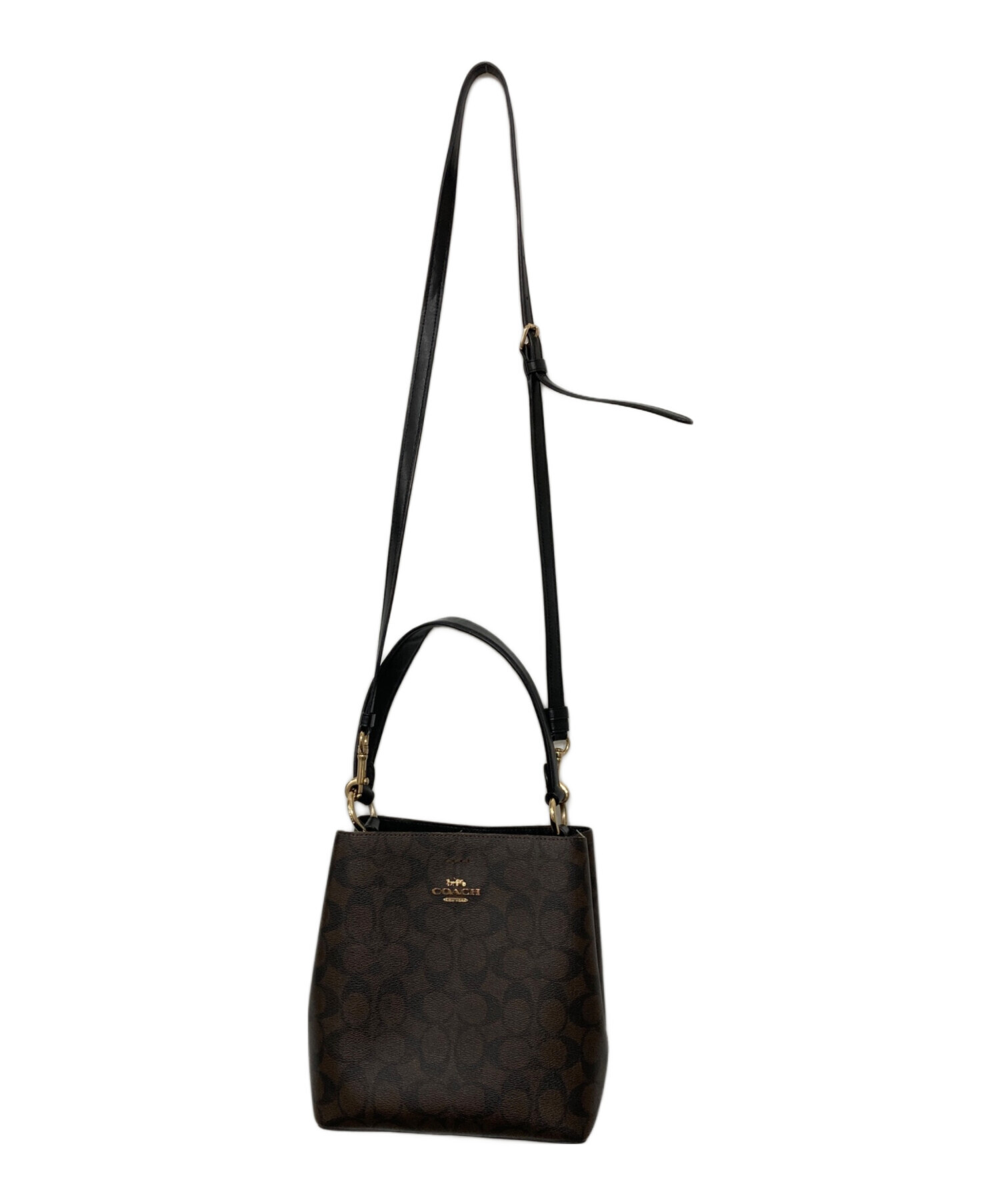 中古・古着通販】COACH (コーチ) スモール タウン バケット バッグ