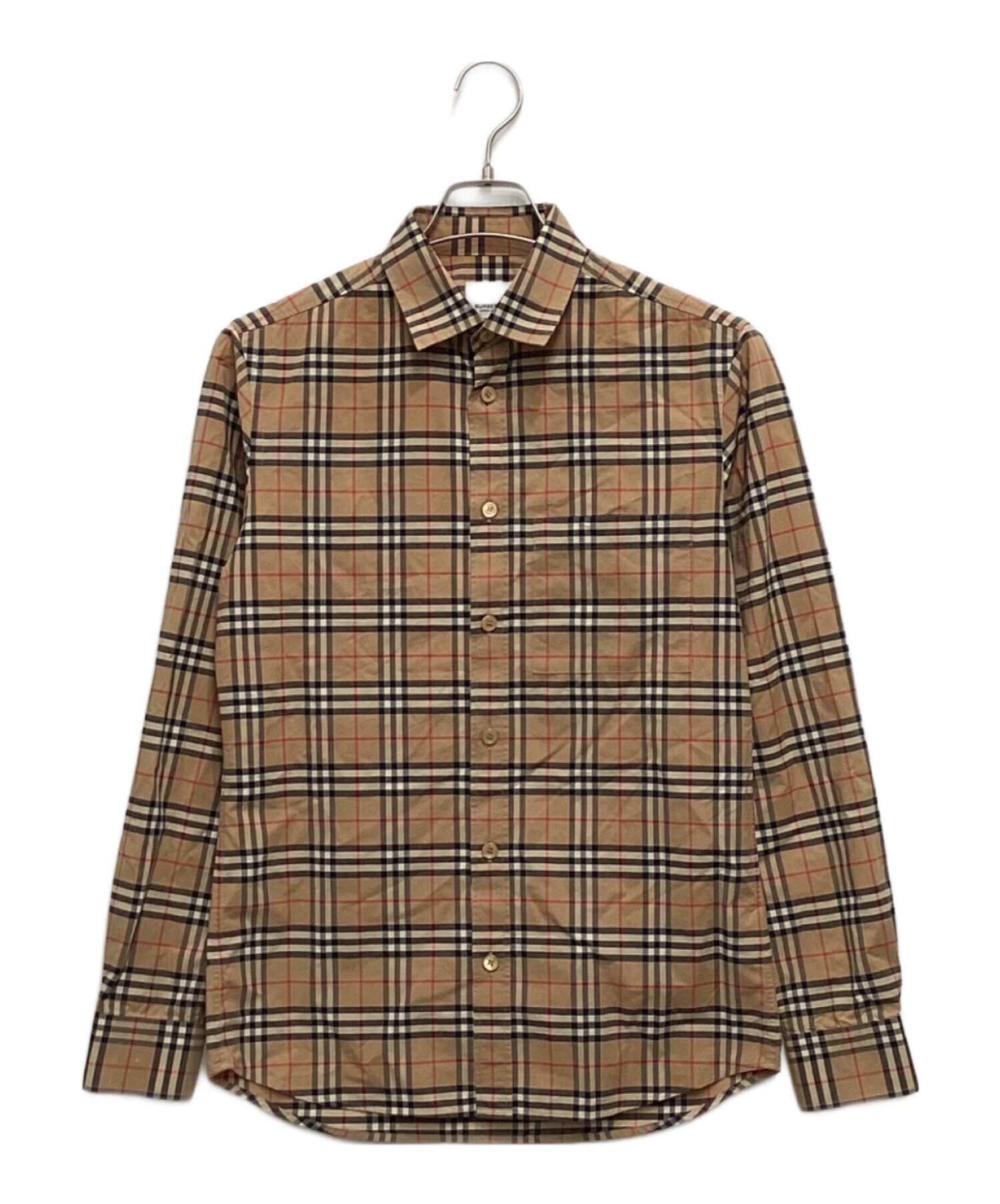 中古・古着通販】BURBERRY (バーバリー) ノバチェックシャツ ベージュ