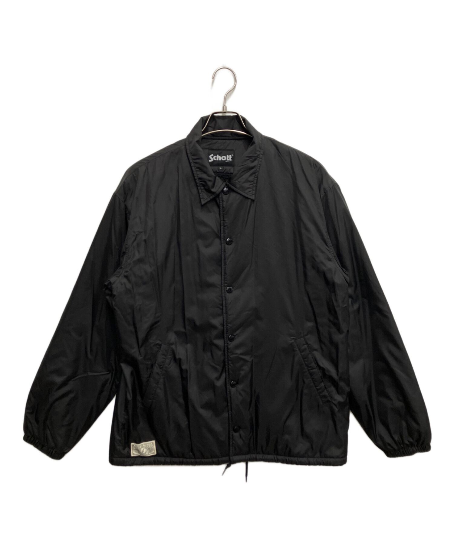 中古・古着通販】Schott (ショット) 裏ボアコーチジャケット ブラック