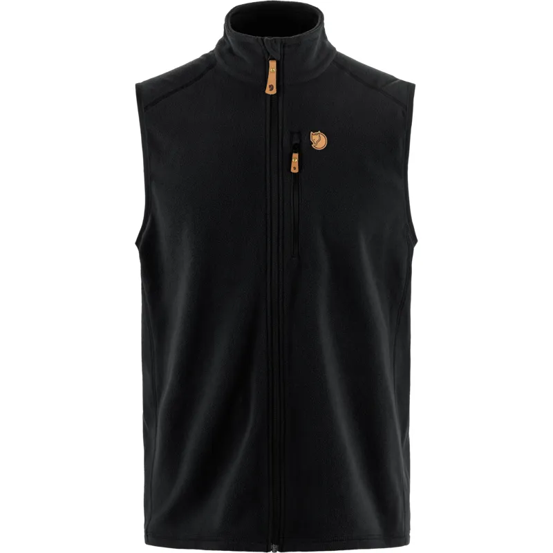 Fjallraven Men's Ovik Lite Fleece Vest Black