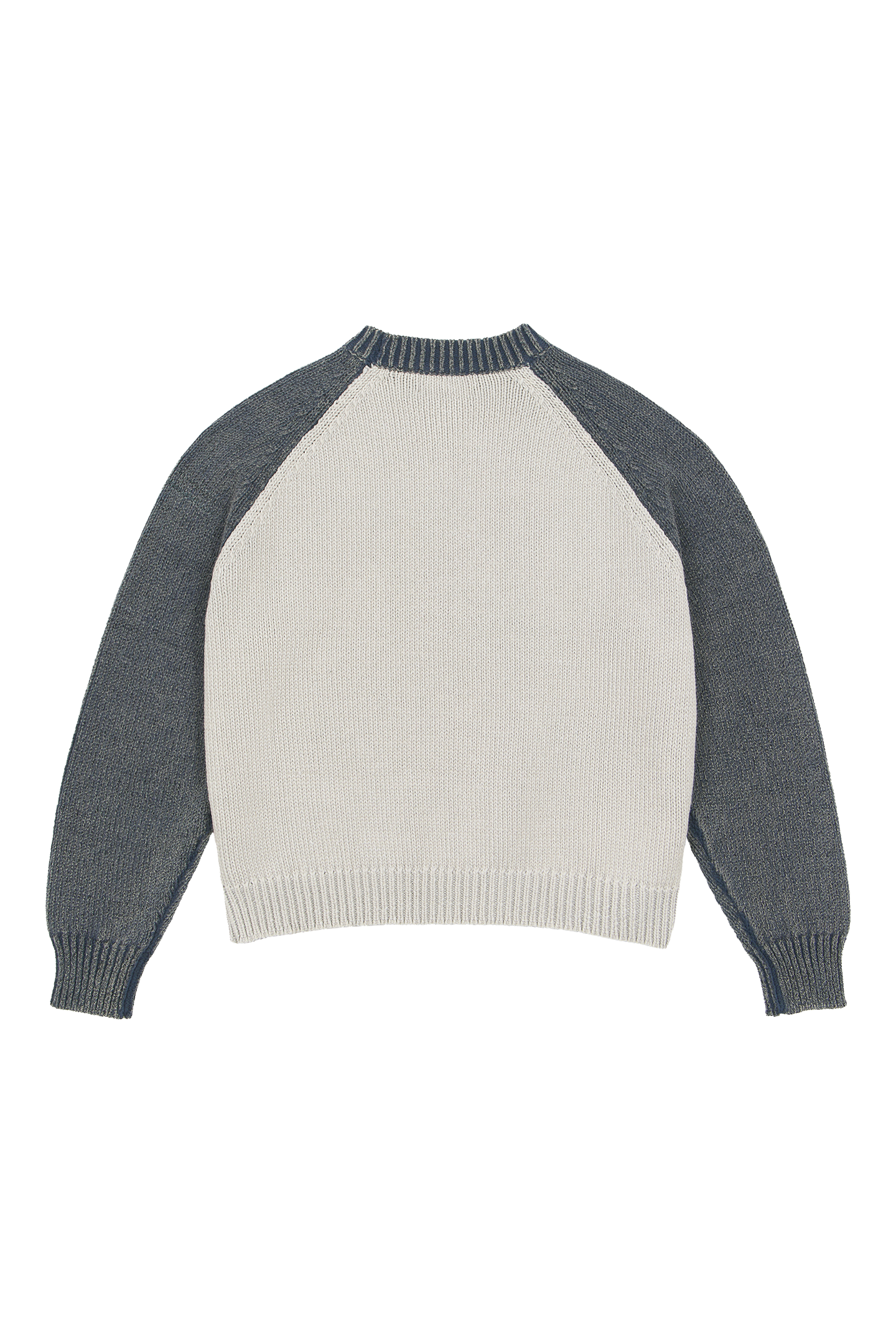 Raglan Knit Sweater Blue Grey – Trendt Vision