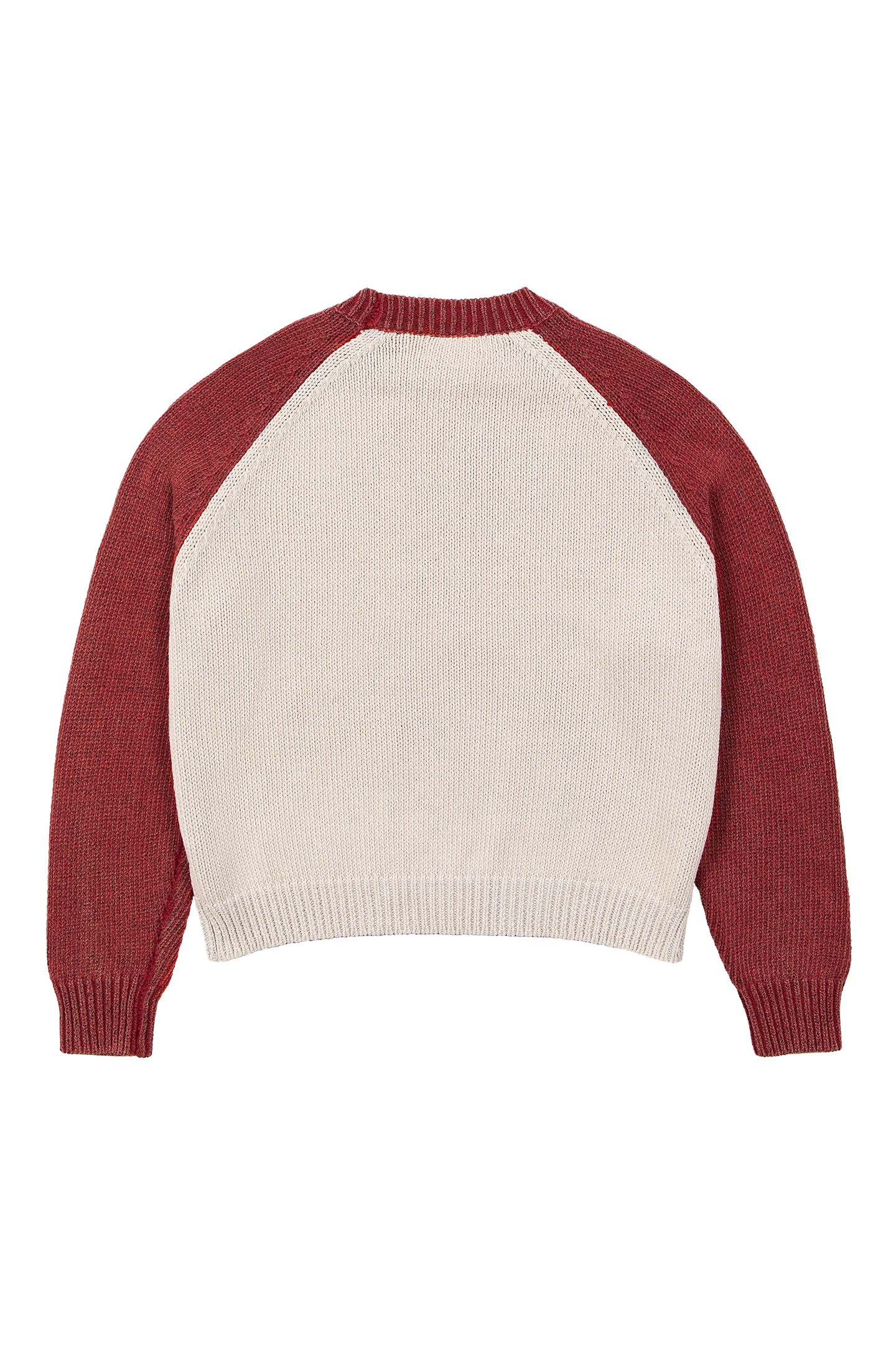 Raglan Knit Sweater Red – Trendt Vision