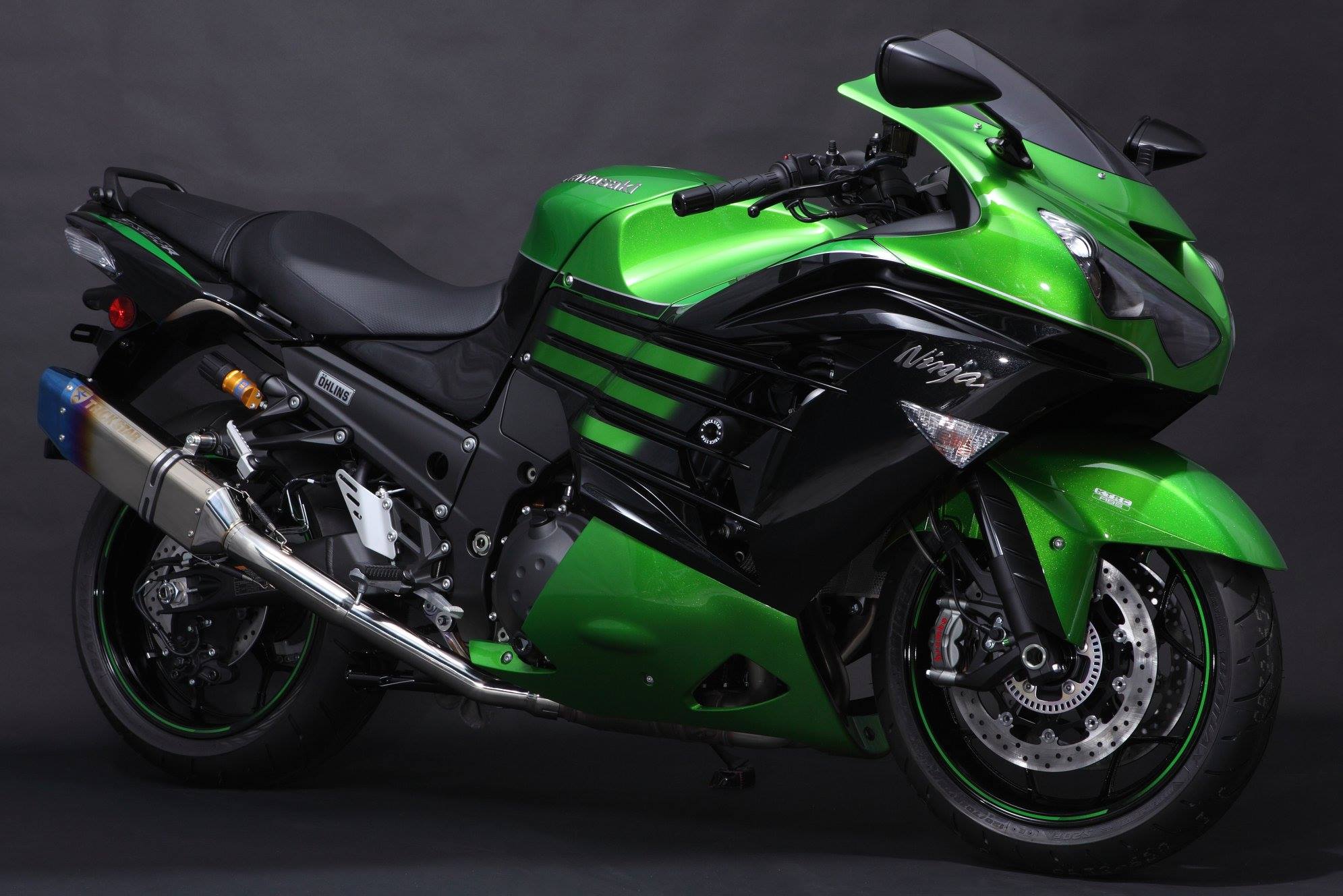 Ninja ZX-14R デュアルスリップオンマフラー発売 | TRICK STAR 製品